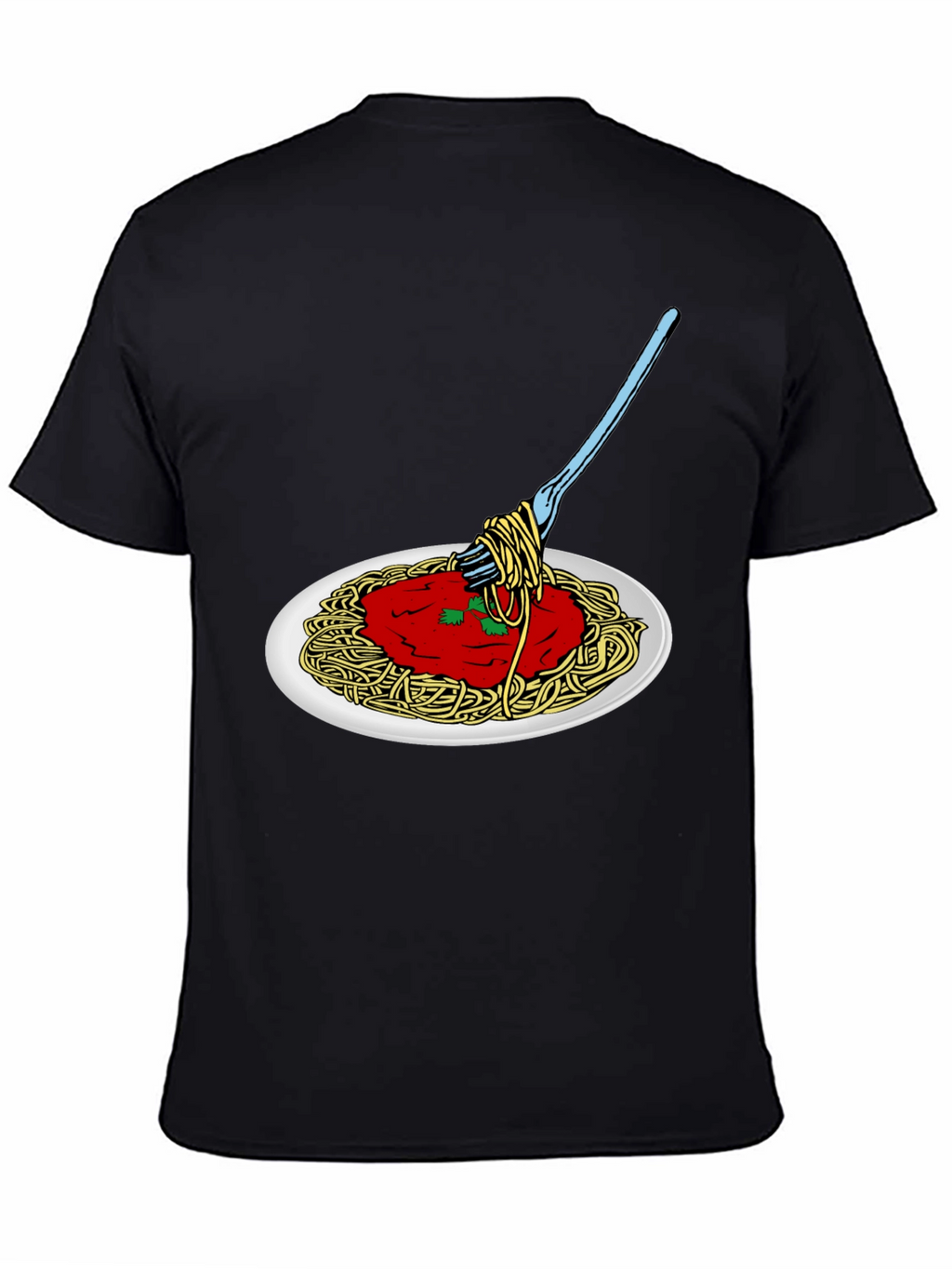 Spaghetti Graphic Tee - Foodie T-Shirt