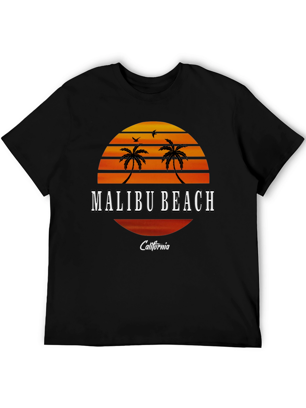 Malibu Beach California Graphic Tee