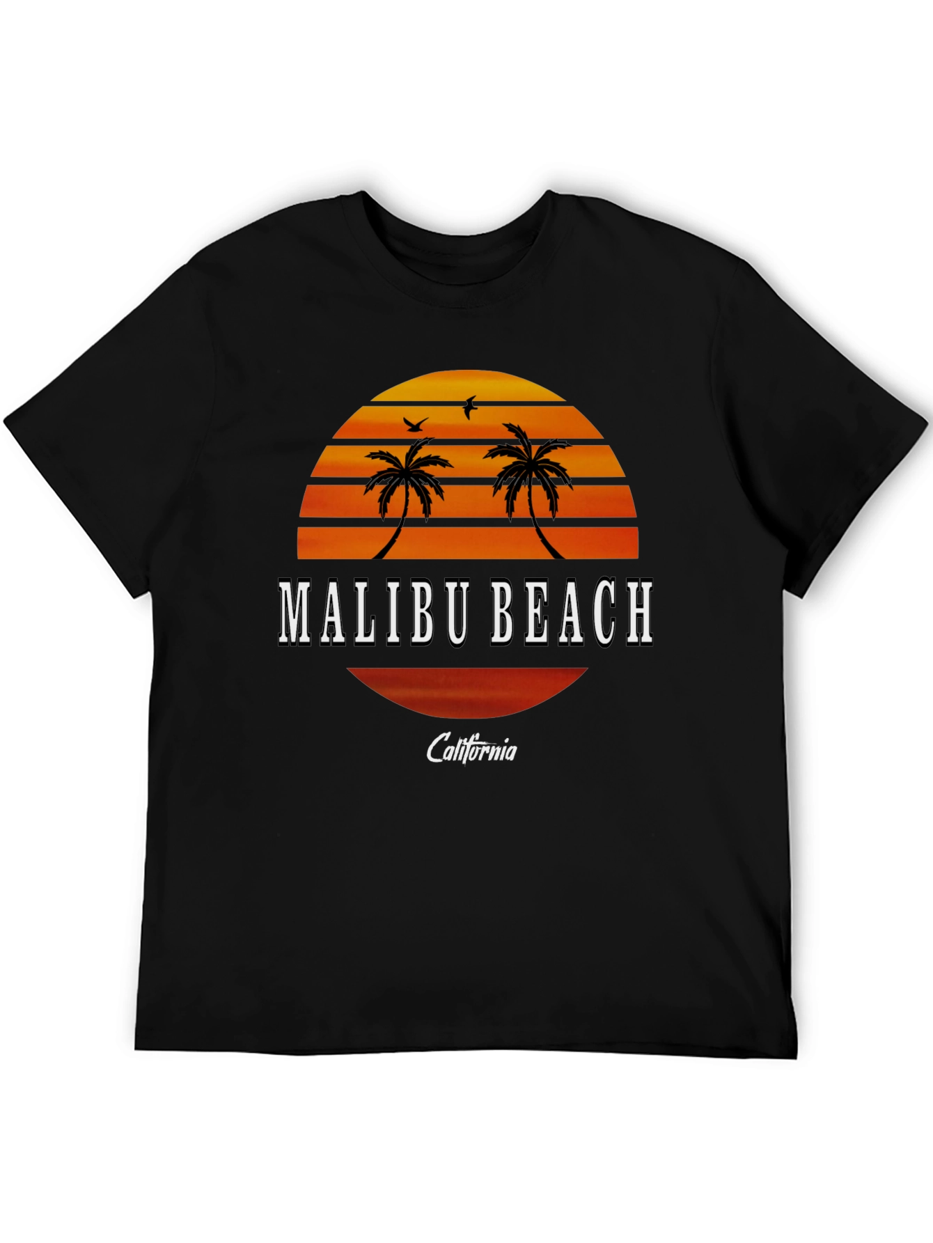 Malibu Beach California Graphic Tee