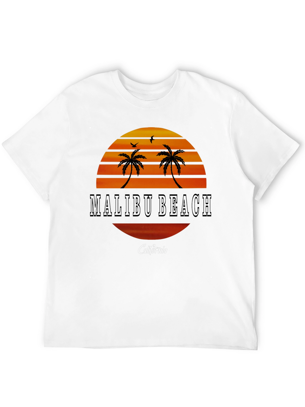 Malibu Beach California Graphic Tee