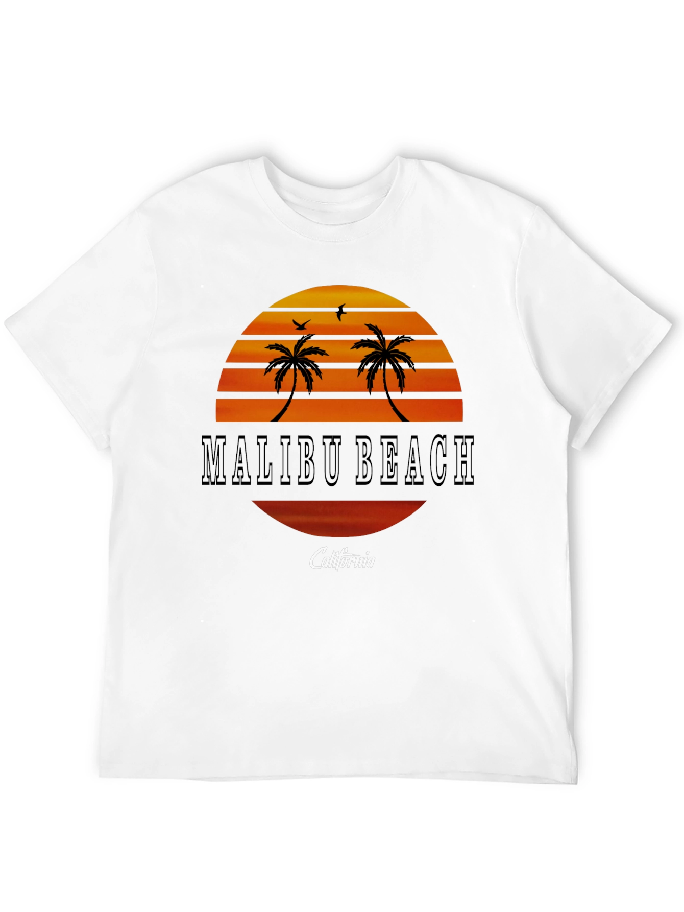 Malibu Beach California Graphic Tee