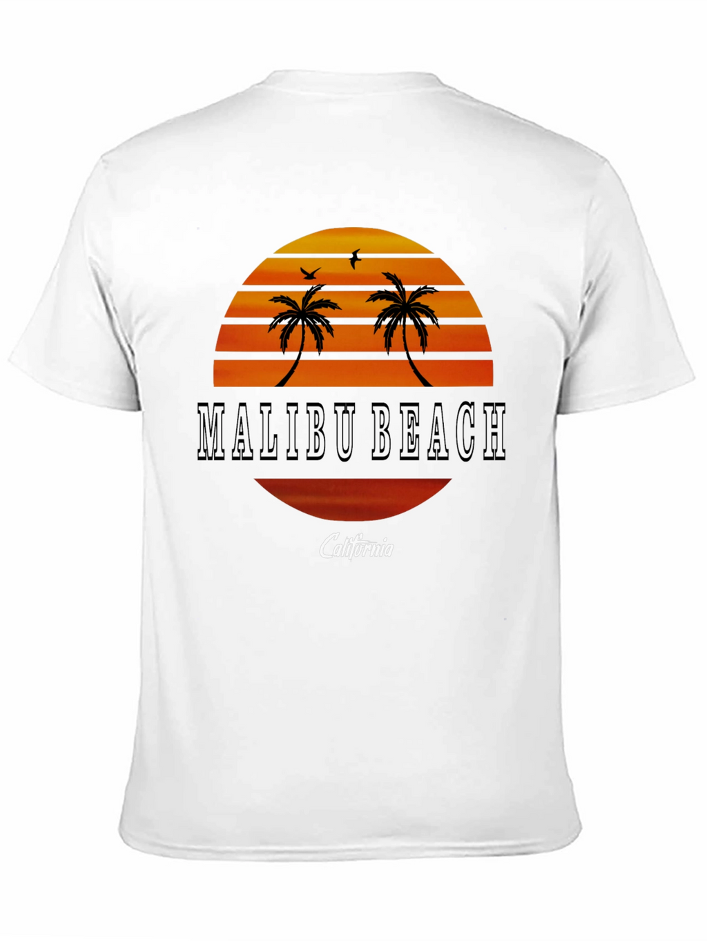 Malibu Beach California Graphic Tee