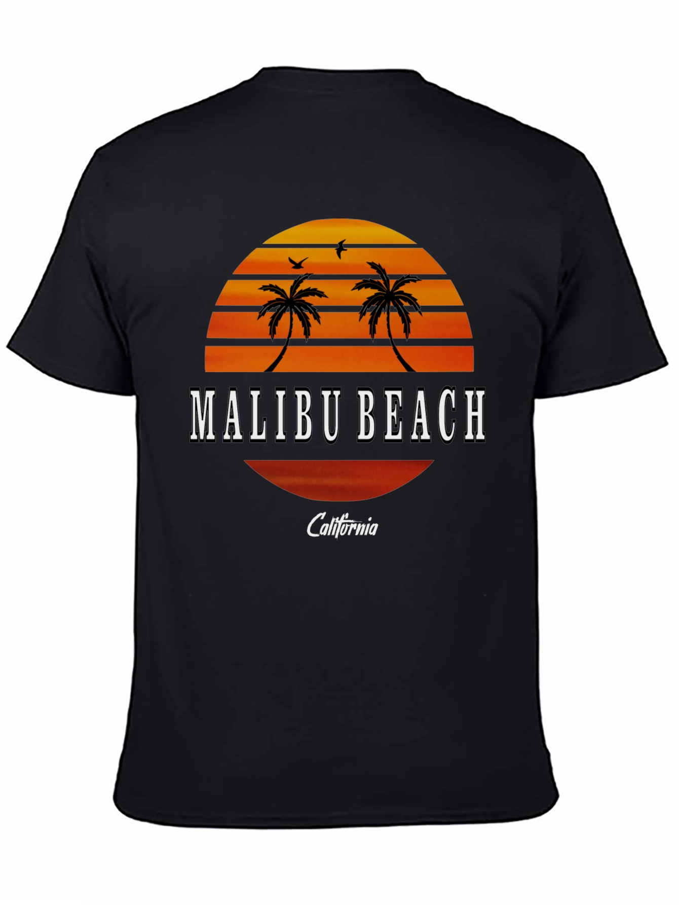 Malibu Beach California Graphic Tee