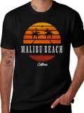 Malibu Beach California Graphic Tee