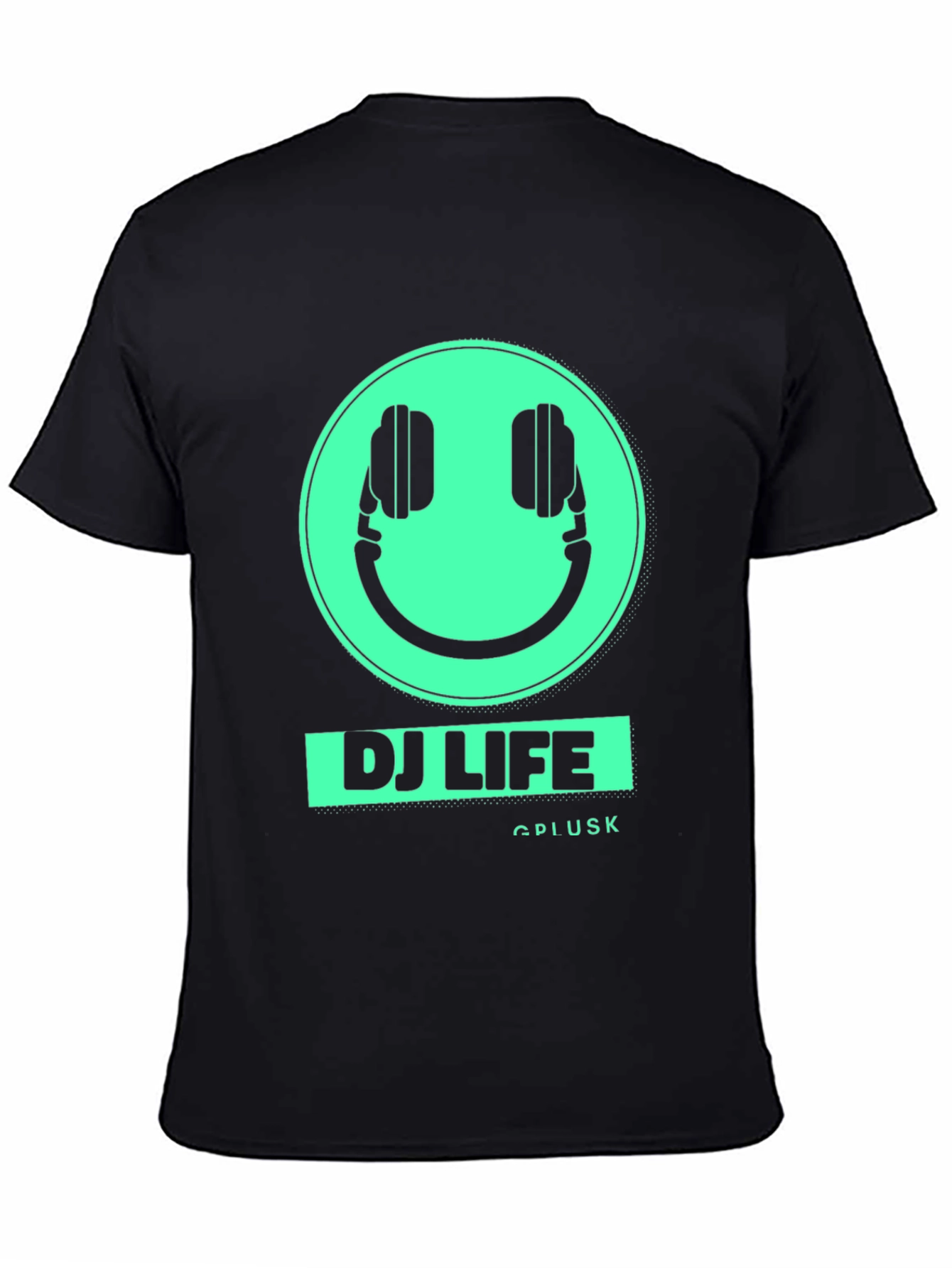 DJ Life Graphic Tee - Black T-Shirt