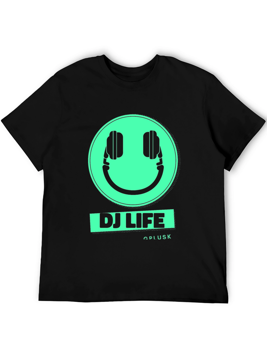 DJ Life Graphic Tee - Black T-Shirt