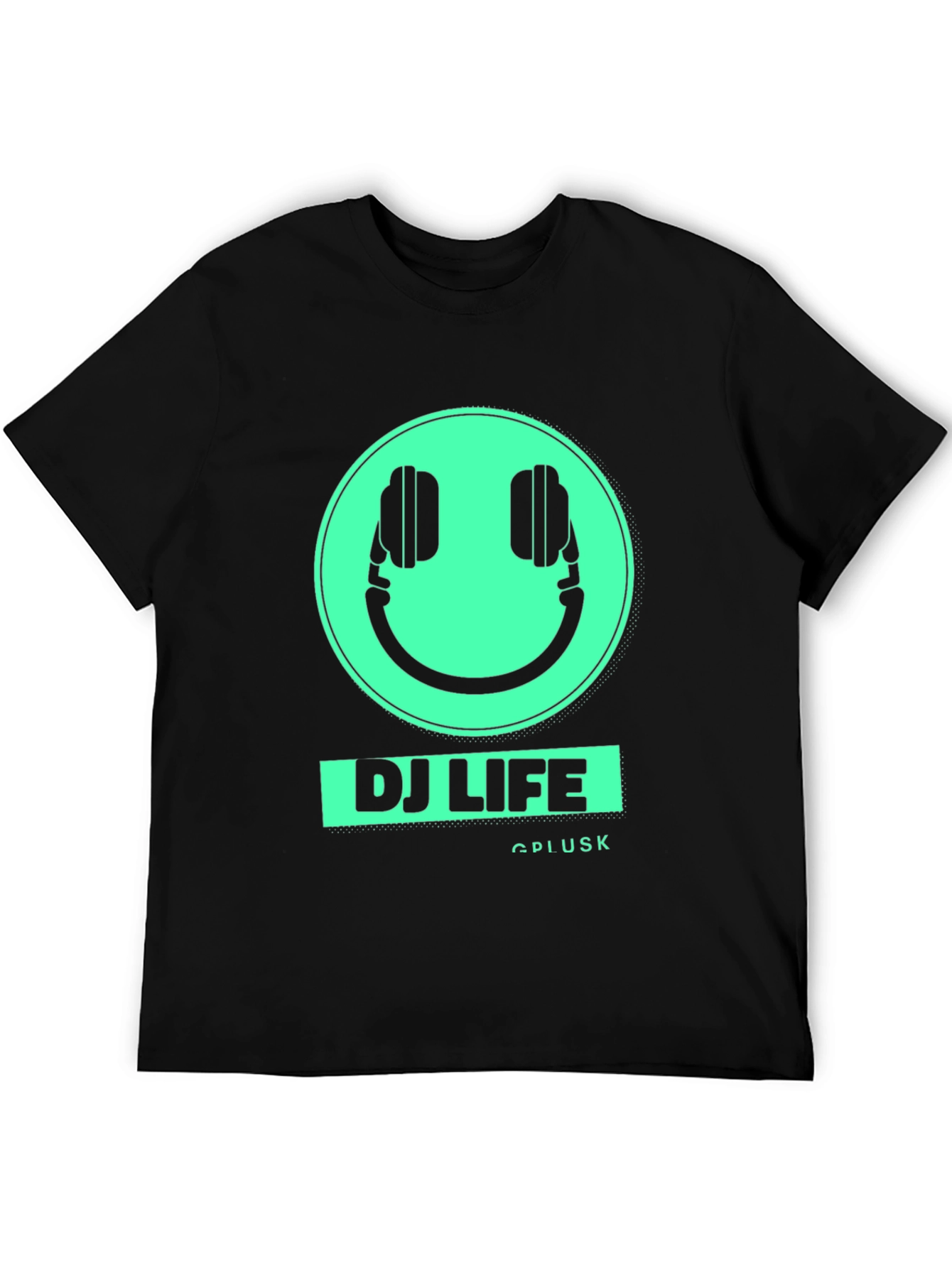 DJ Life Graphic Tee - Black T-Shirt