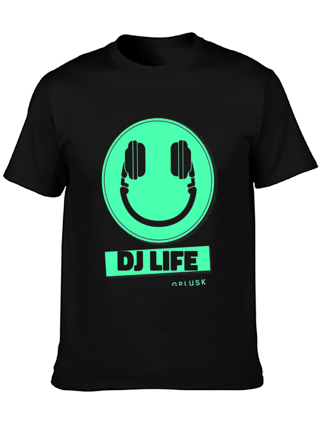 DJ Life Graphic Tee - Black T-Shirt