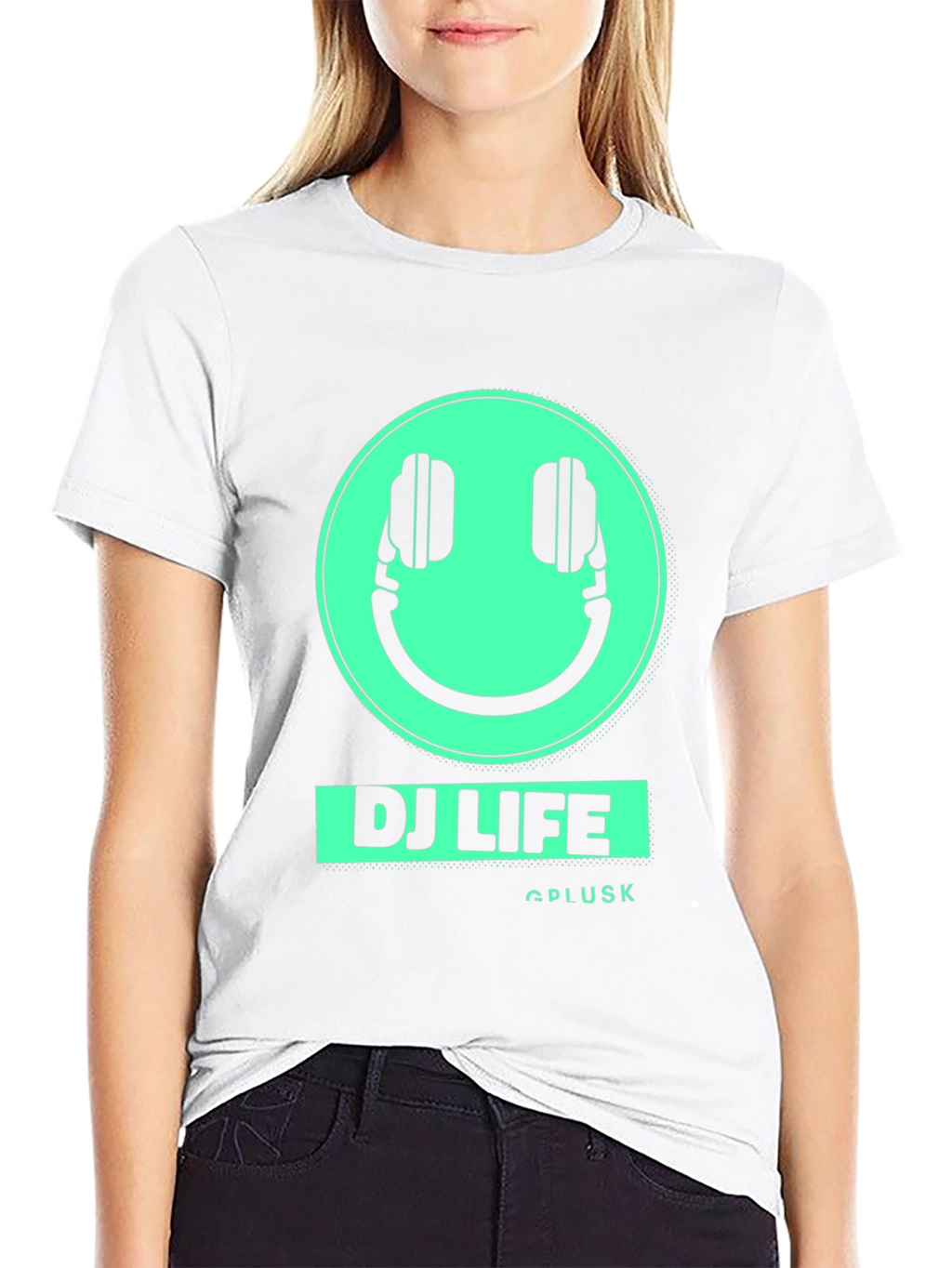 DJ Life Graphic Tee - Black T-Shirt