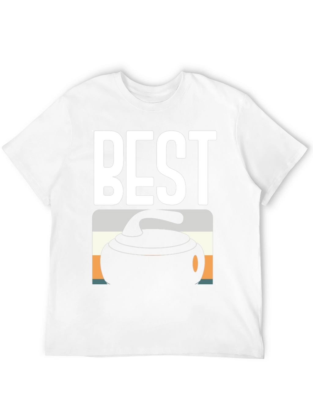 Best Curling T-Shirt - Black Tee