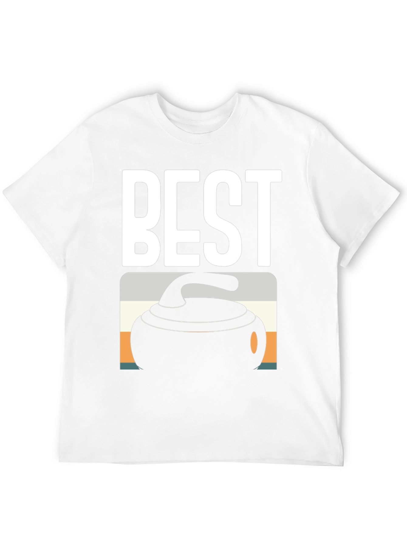 Best Curling T-Shirt - Black Tee