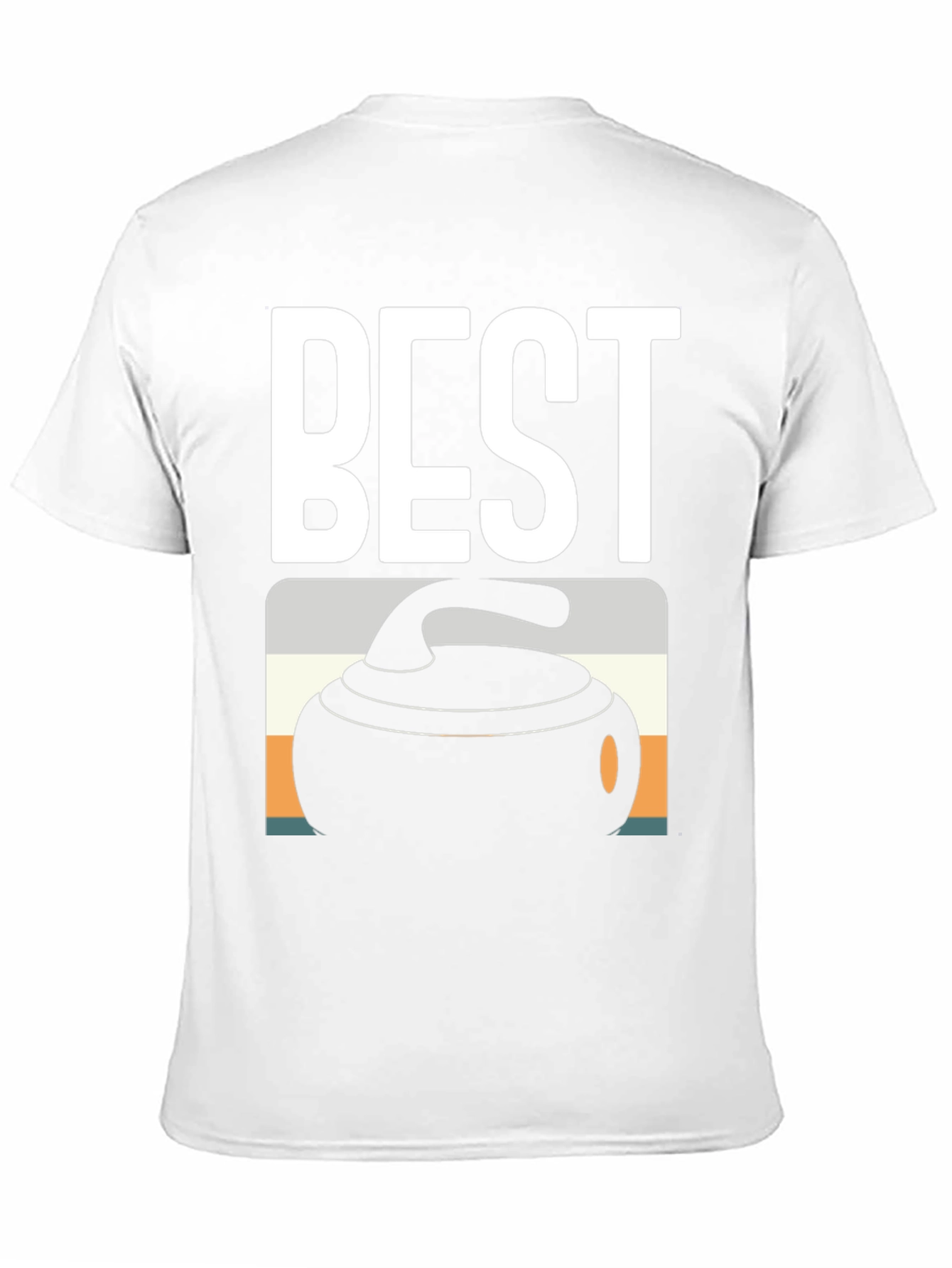 Best Curling T-Shirt - Black Tee