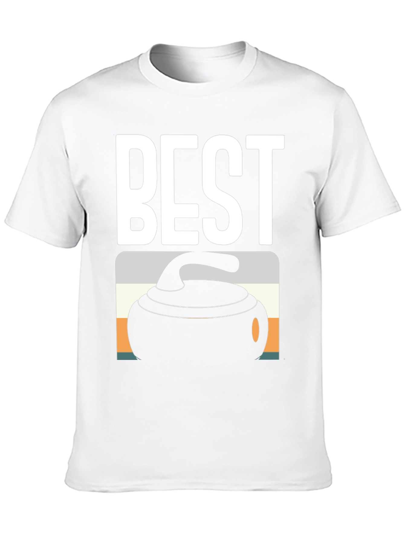 Best Curling T-Shirt - Black Tee