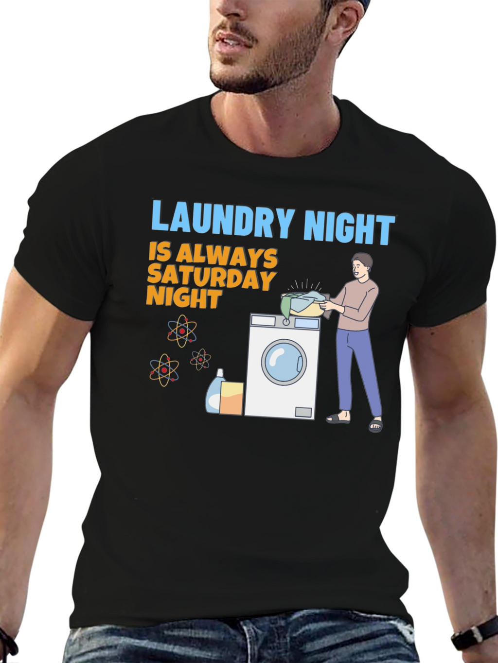 Laundry Night T-Shirt: Saturday Night Edition
