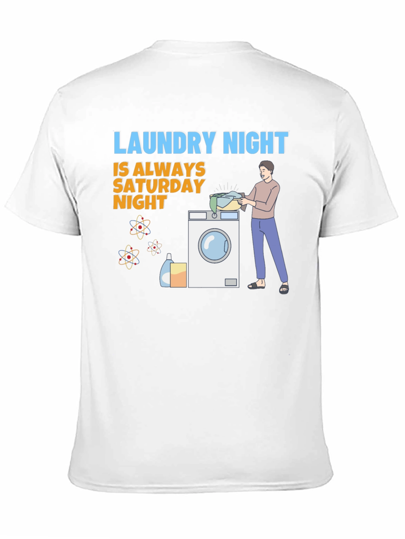 Laundry Night T-Shirt: Saturday Night Edition