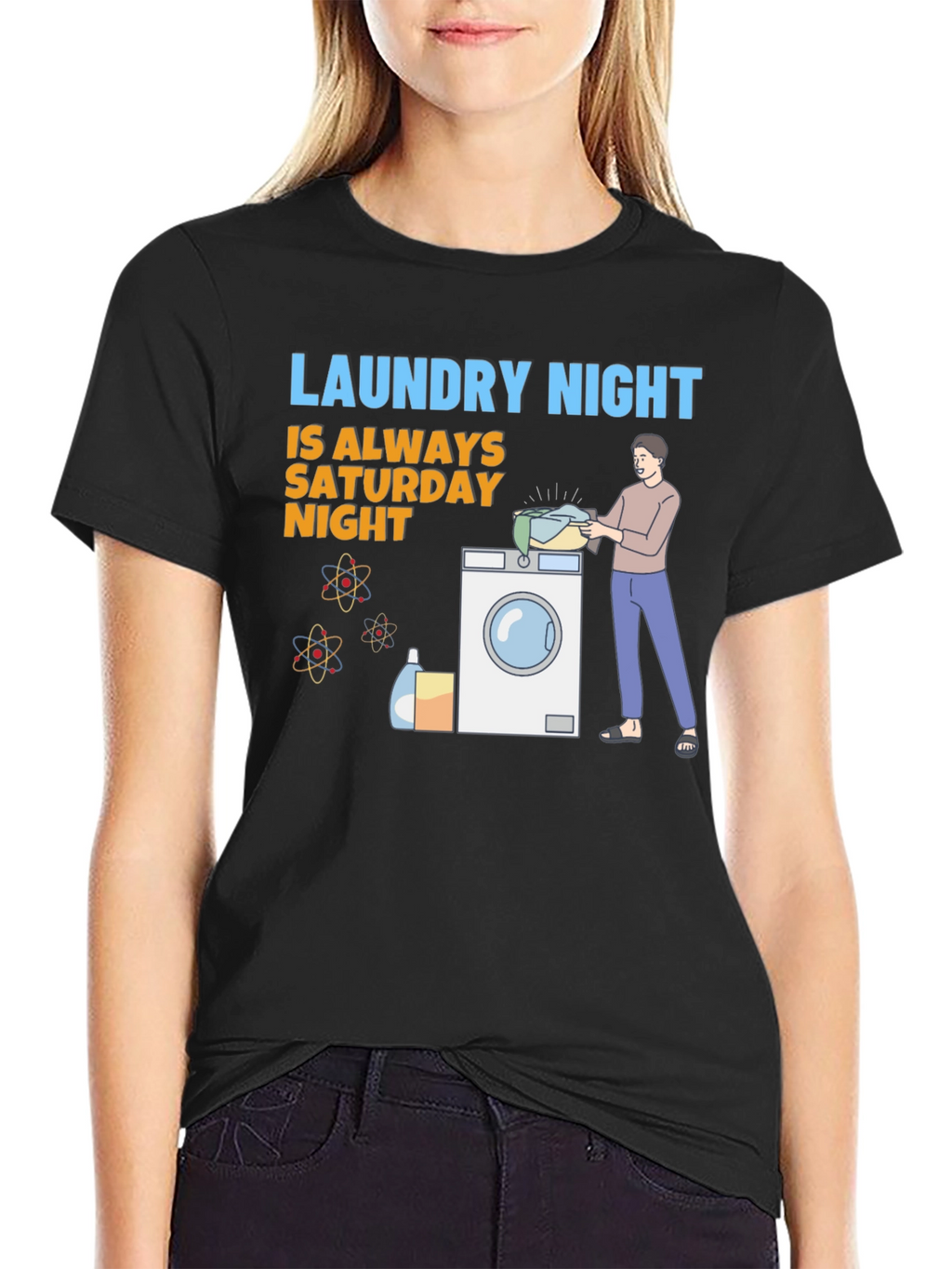 Laundry Night T-Shirt: Saturday Night Edition