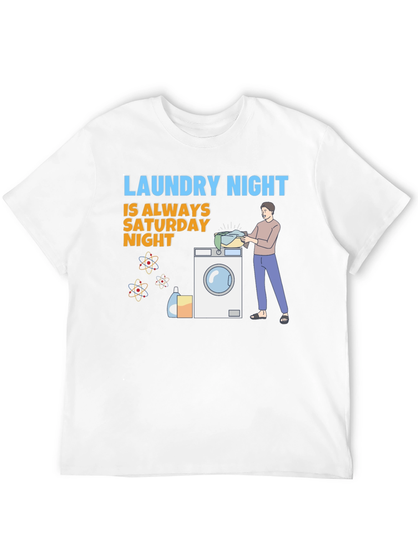 Laundry Night T-Shirt: Saturday Night Edition