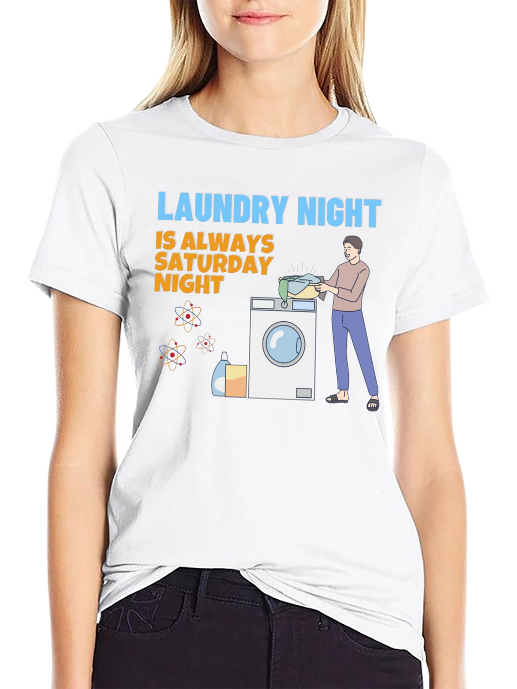 Laundry Night T-Shirt: Saturday Night Edition