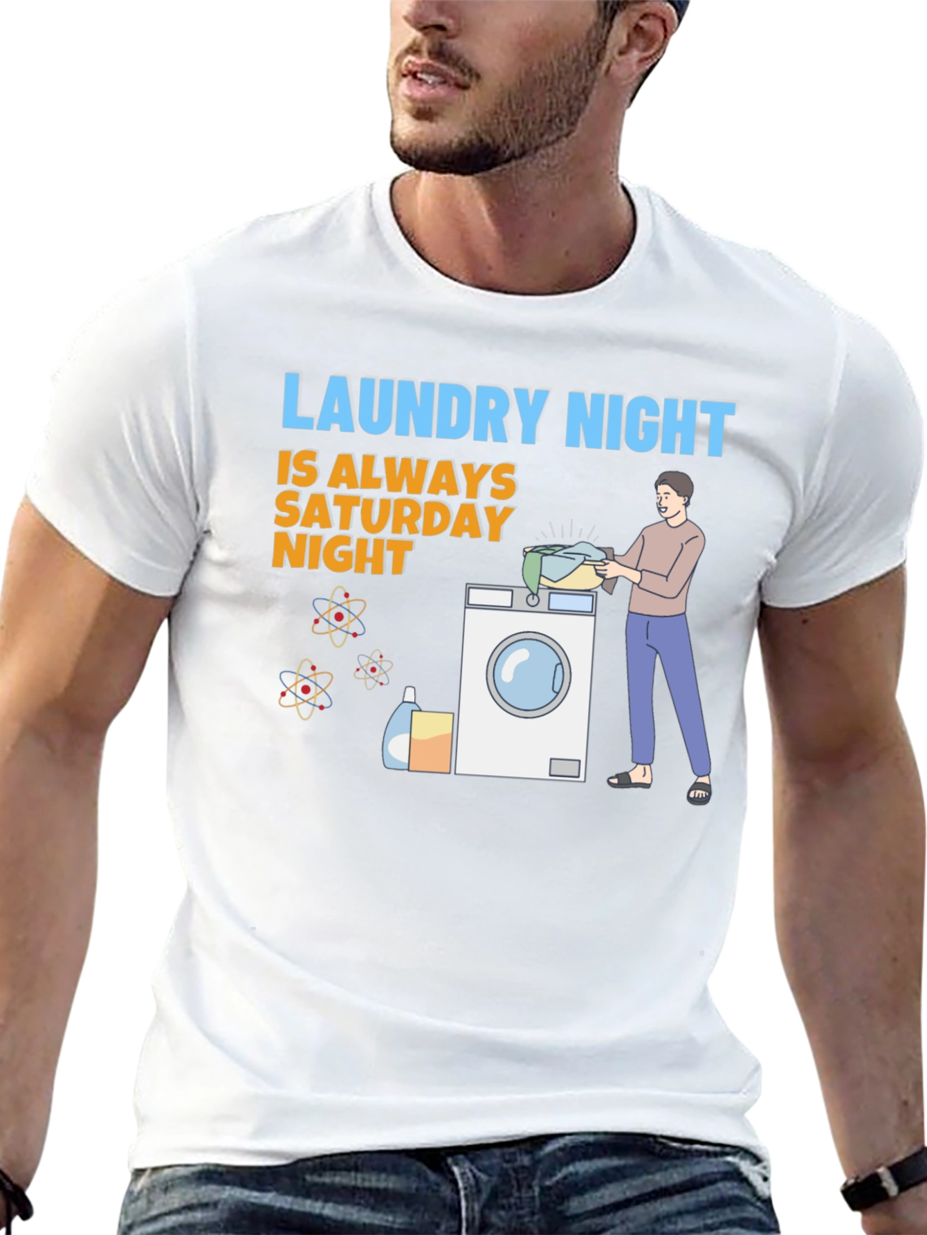 Laundry Night T-Shirt: Saturday Night Edition