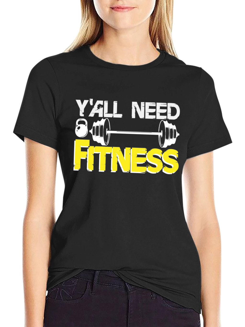 Yall Need Fitness Graphic Tee - Gym Motivation Shirt