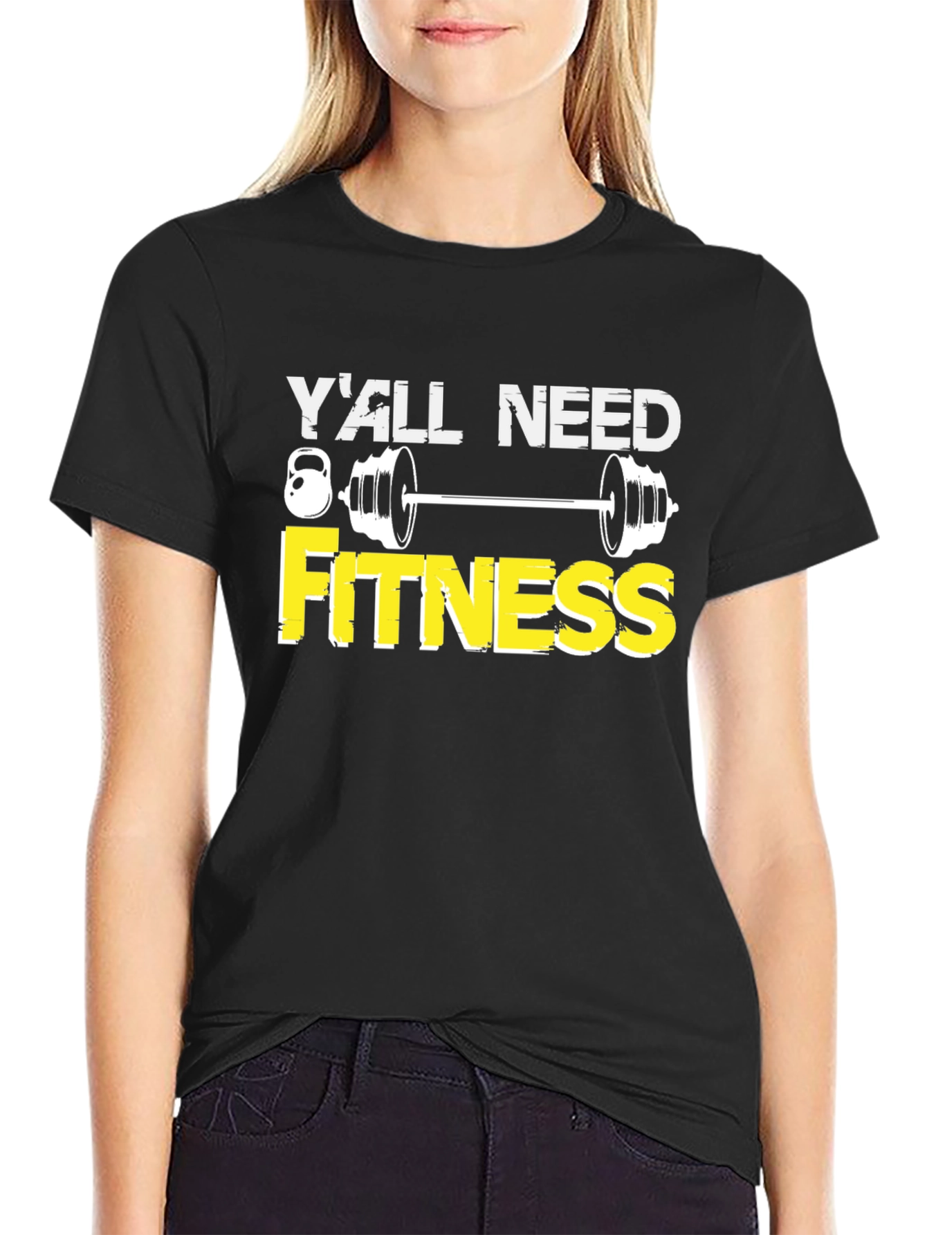 Yall Need Fitness Graphic Tee - Gym Motivation Shirt