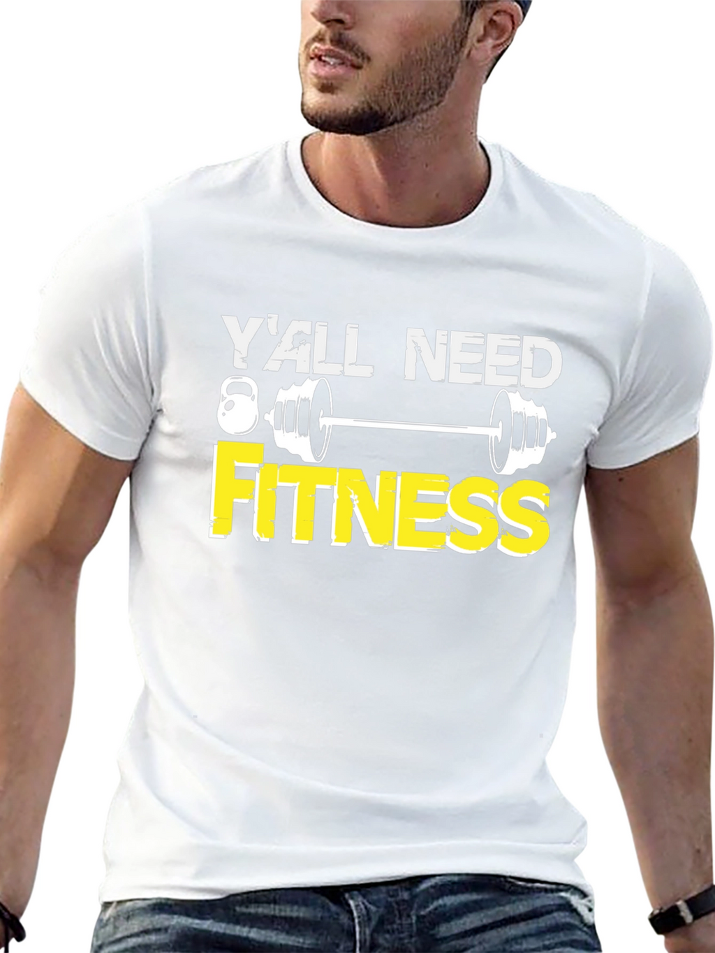 Yall Need Fitness Graphic Tee - Gym Motivation Shirt