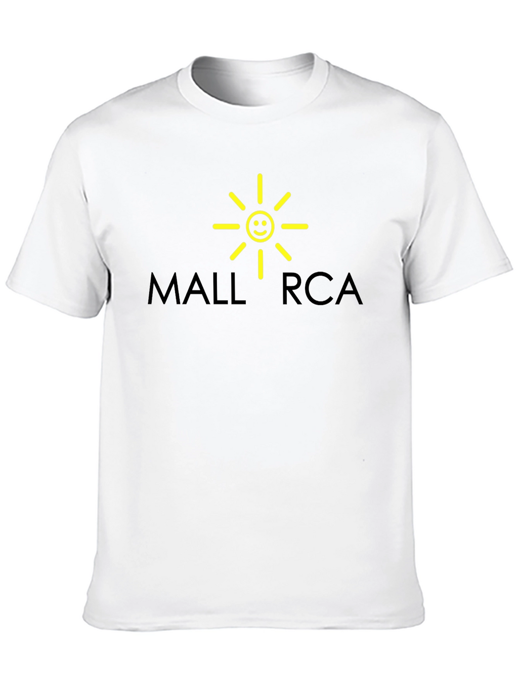 Mallorca Graphic T-Shirt - Black Cotton Tee