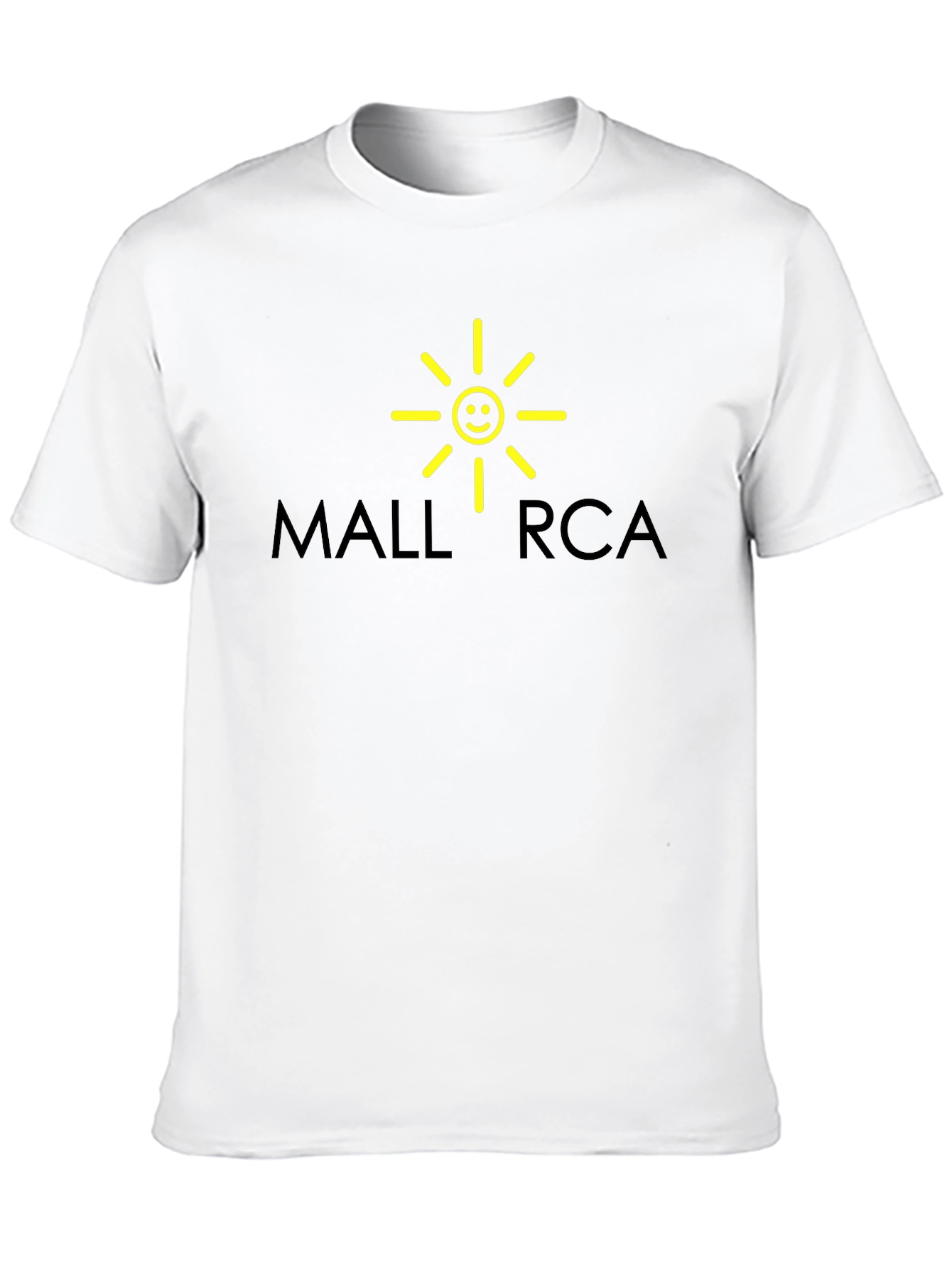 Mallorca Graphic T-Shirt - Black Cotton Tee