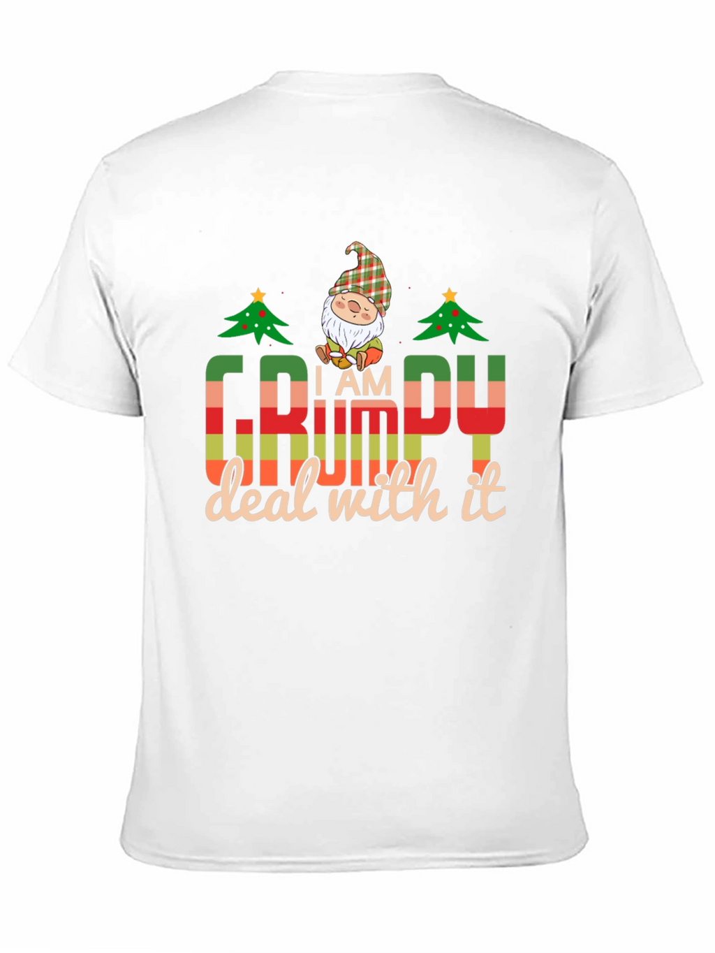 I am Grumpy Deal with It Mens Black T-Shirt