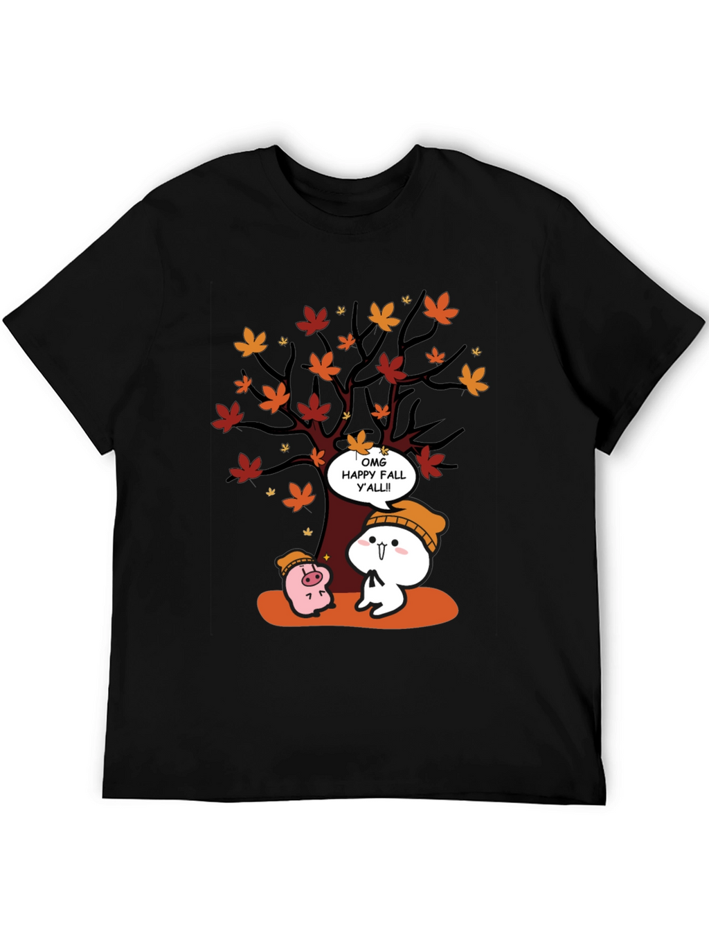 OMG Happy Fall Yall T-Shirt