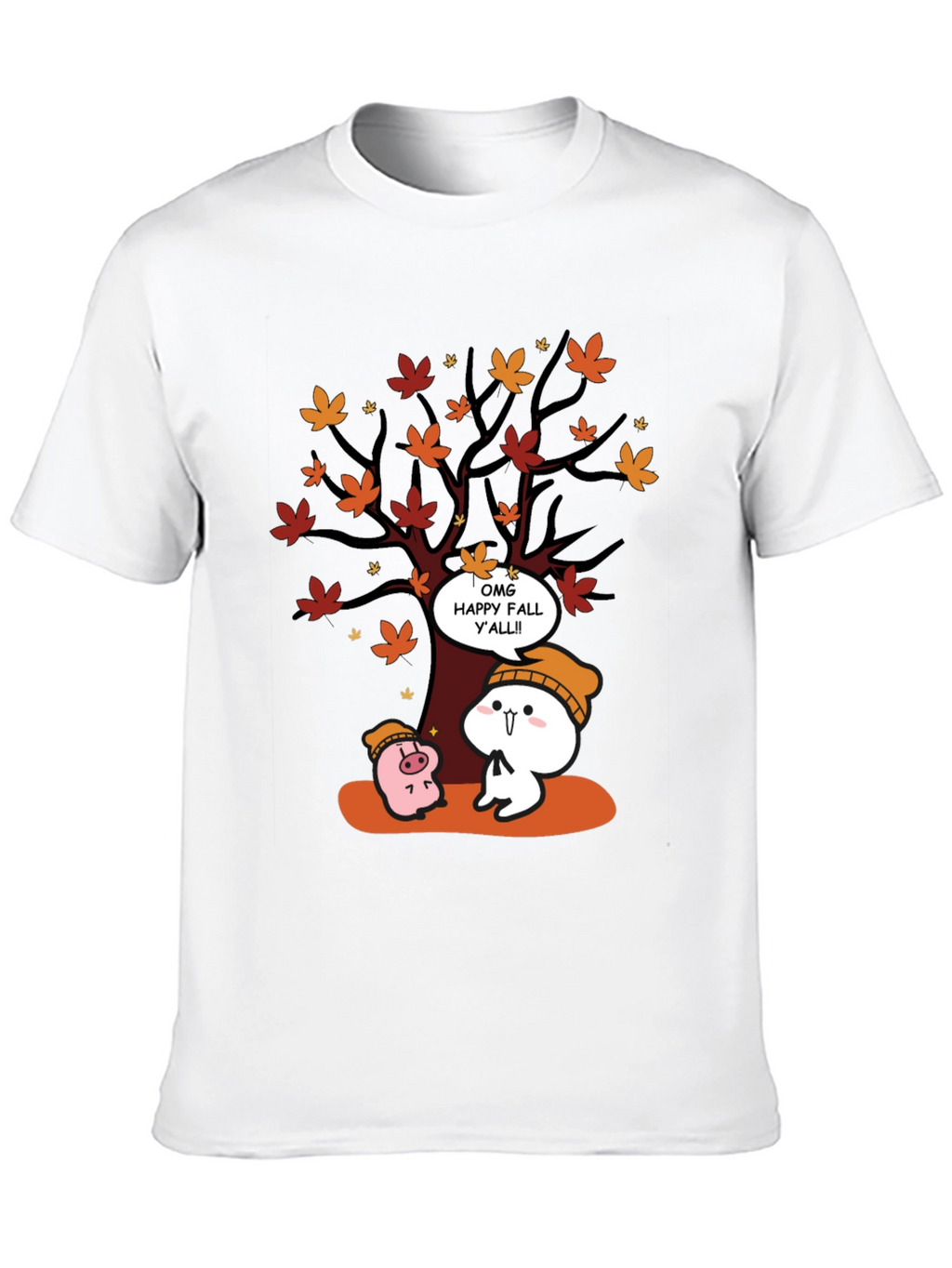 OMG Happy Fall Yall T-Shirt