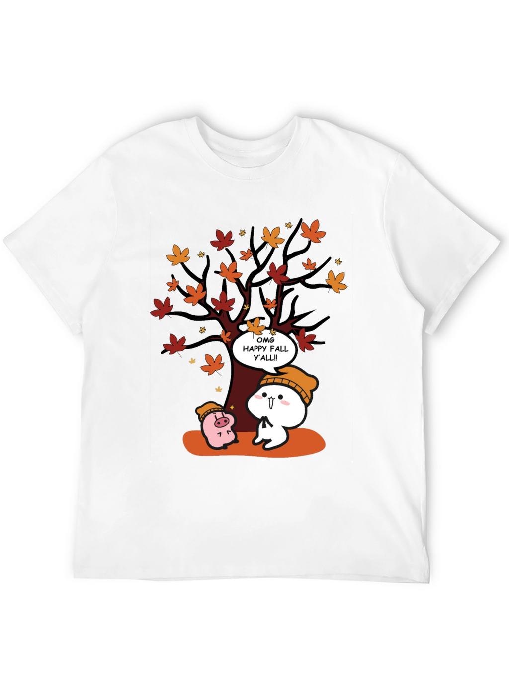 OMG Happy Fall Yall T-Shirt