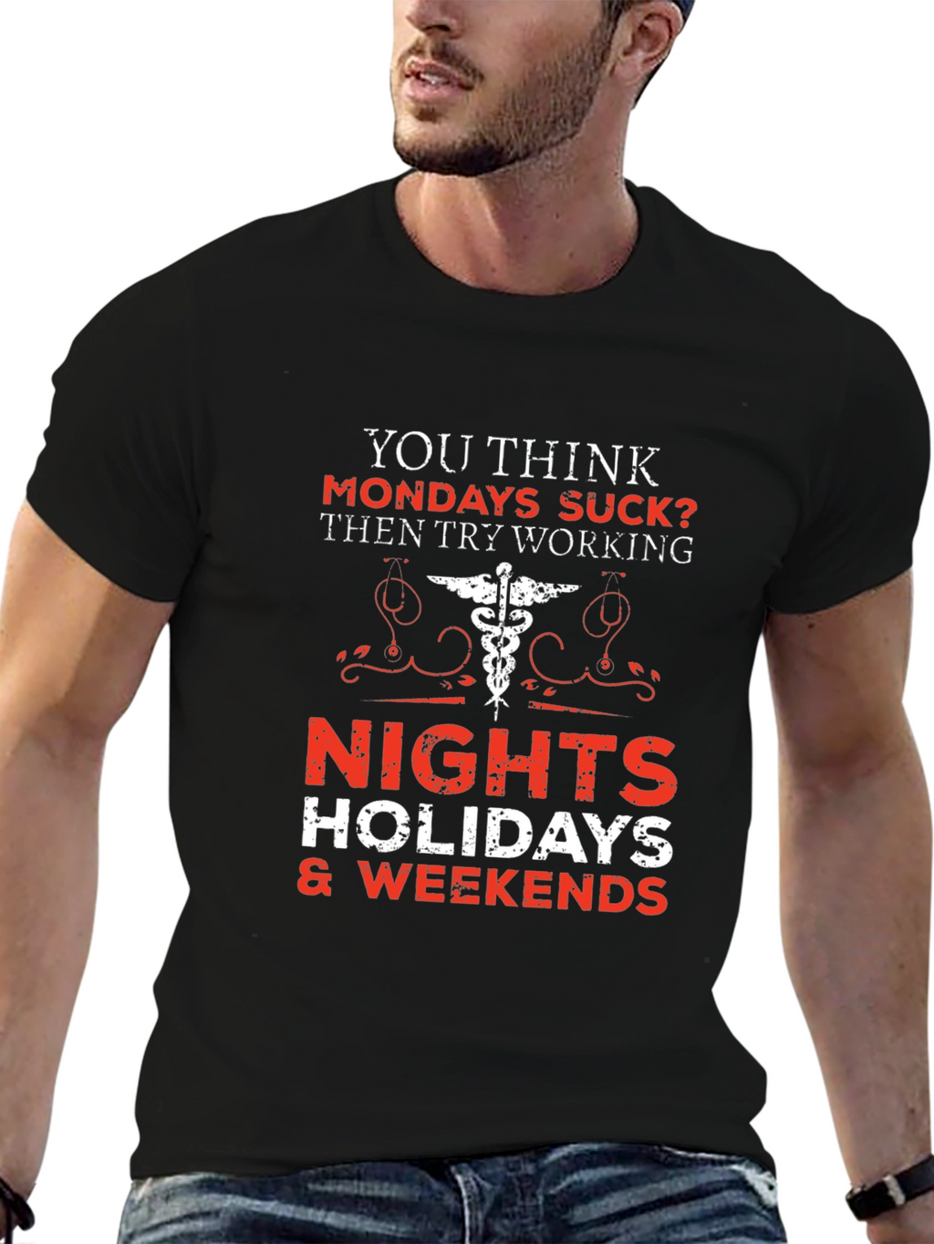 Funny Nurse/Doctor Nights & Weekends T-Shirt