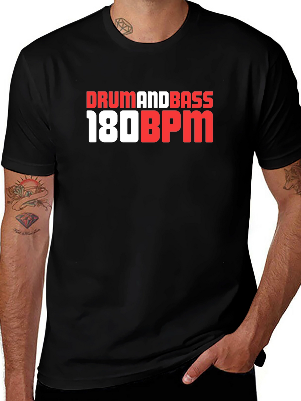 Drum and Bass 180 BPM T-Shirt