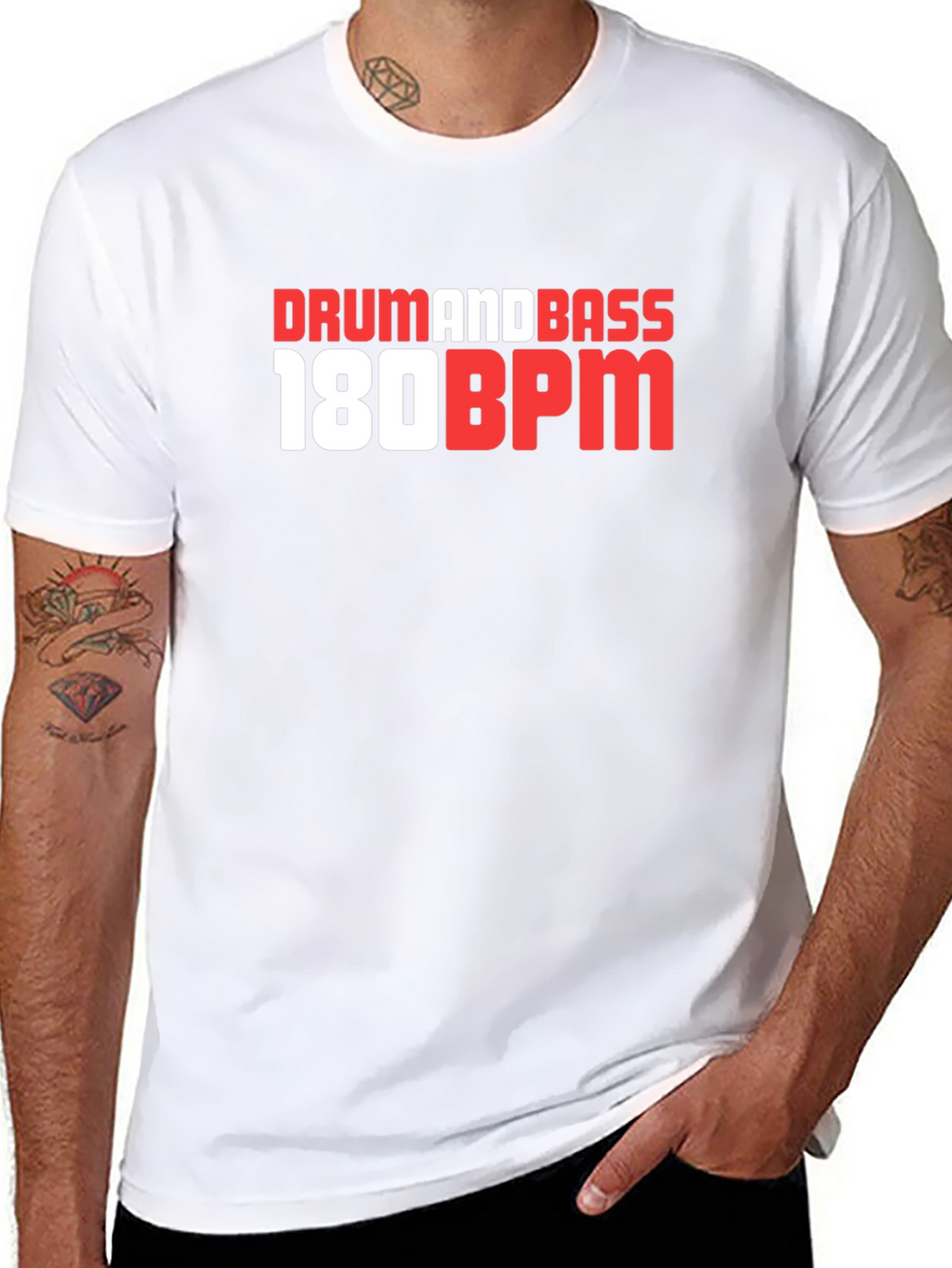 Drum and Bass 180 BPM T-Shirt