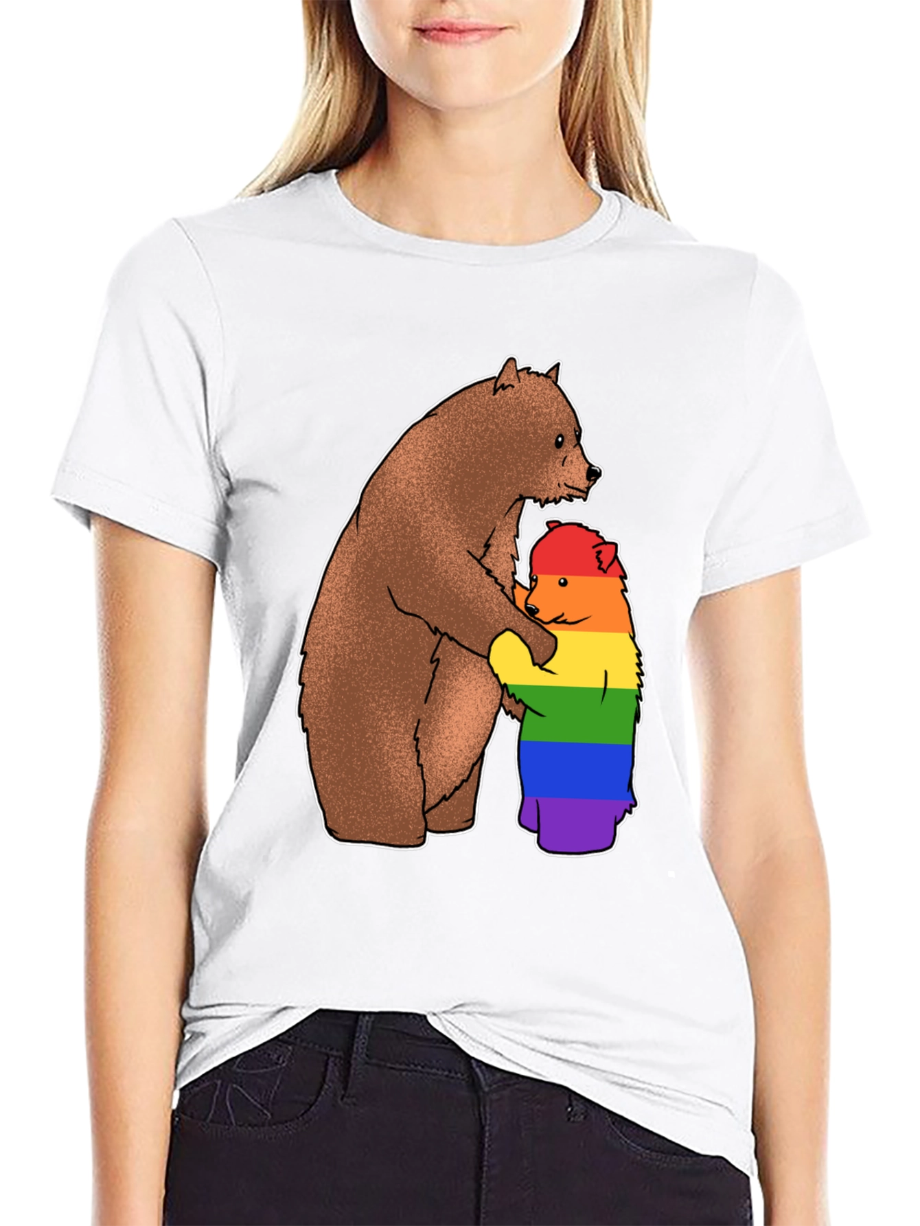 LGBT Pride Bear Graphic Tee