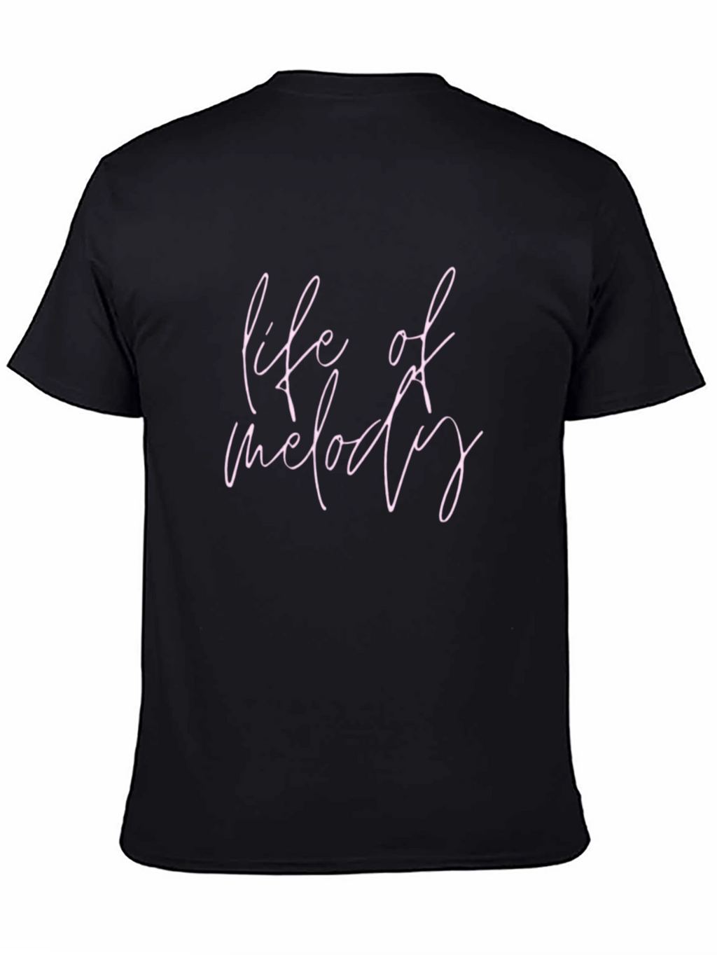 Life of Melody Black Graphic Tee