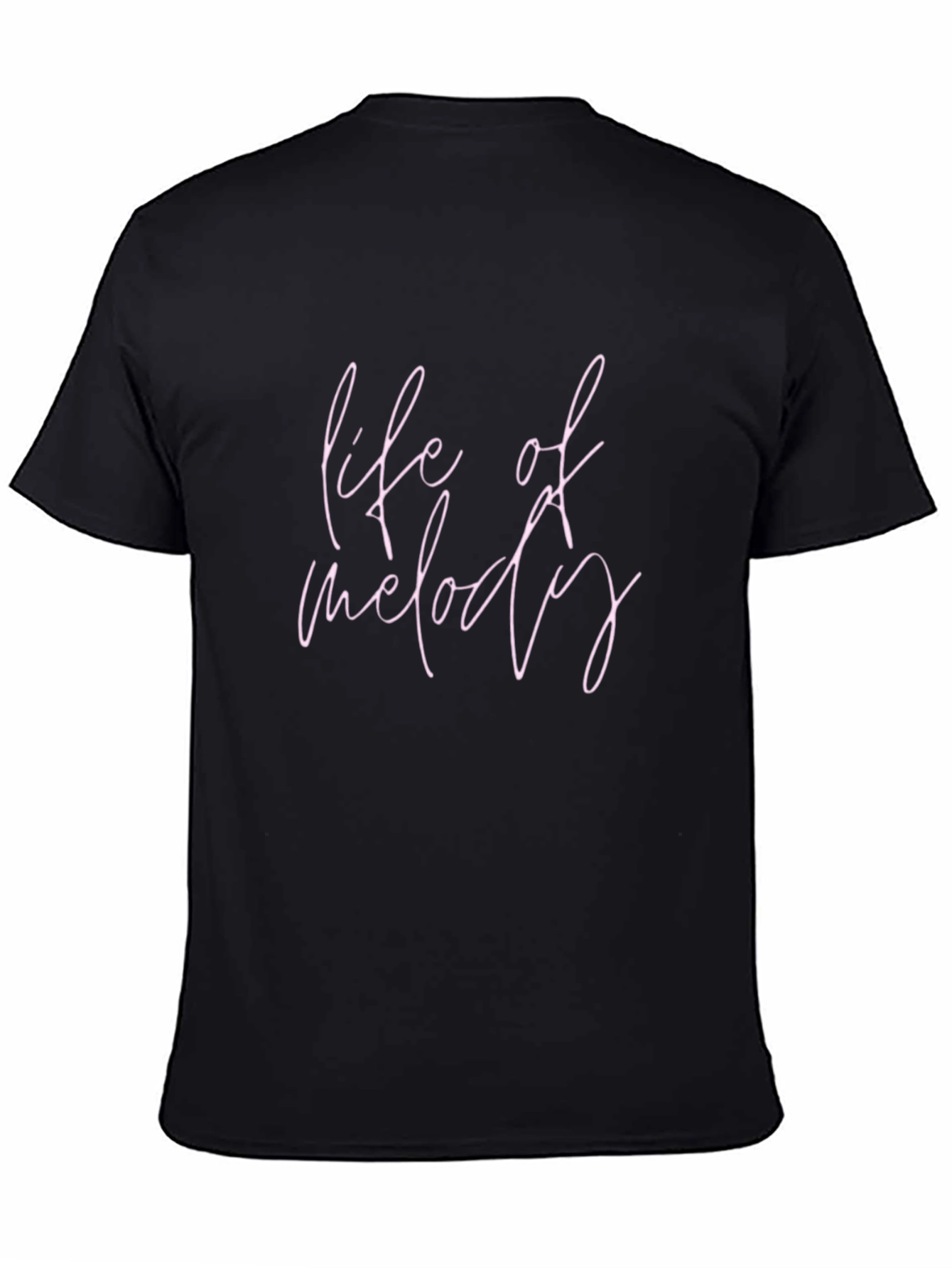 Life of Melody Black Graphic Tee