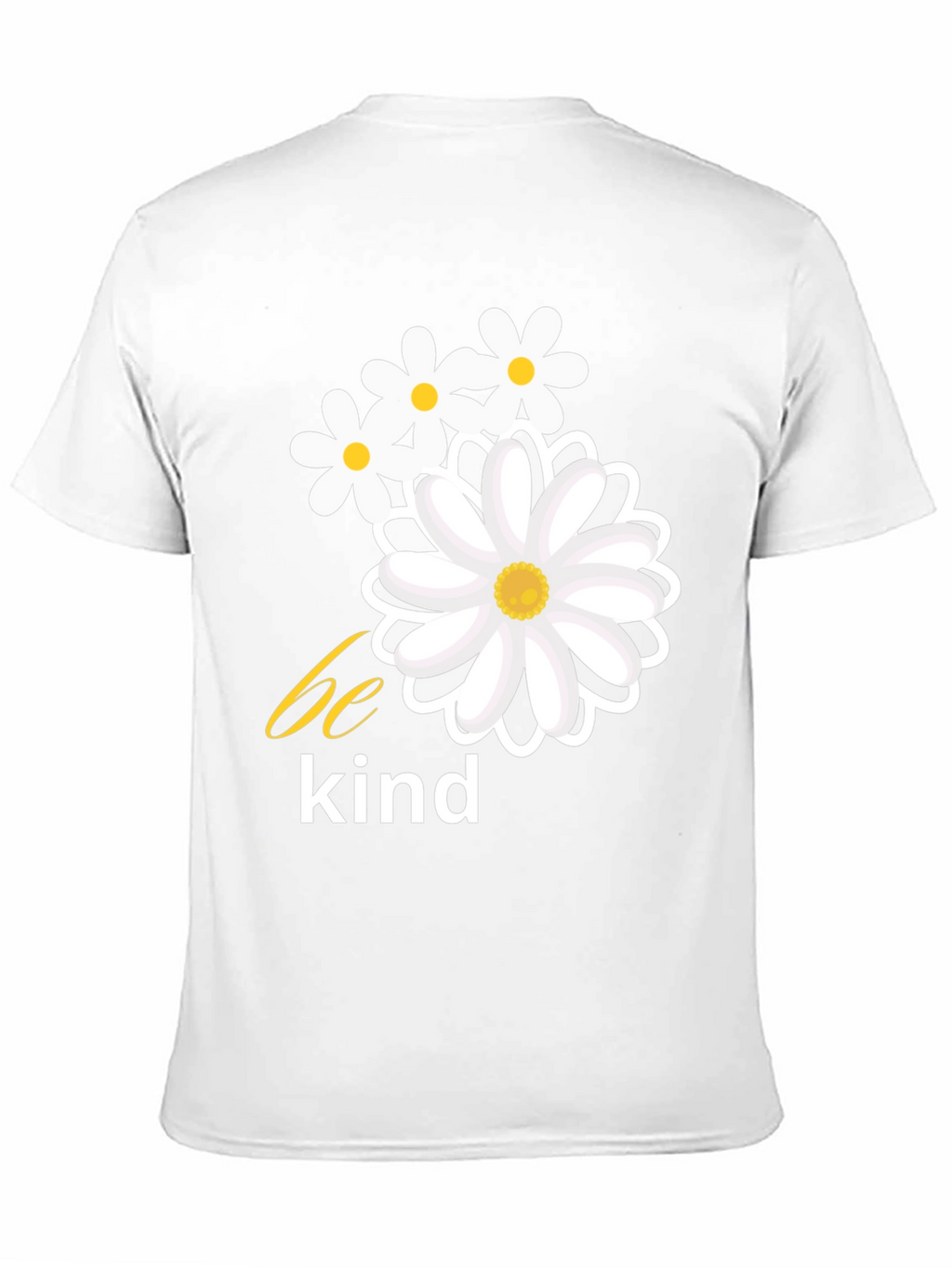 Be Kind Daisy Graphic Tee - Black
