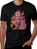 Crazy Kong T-Shirt - Mens Black Graphic Tee