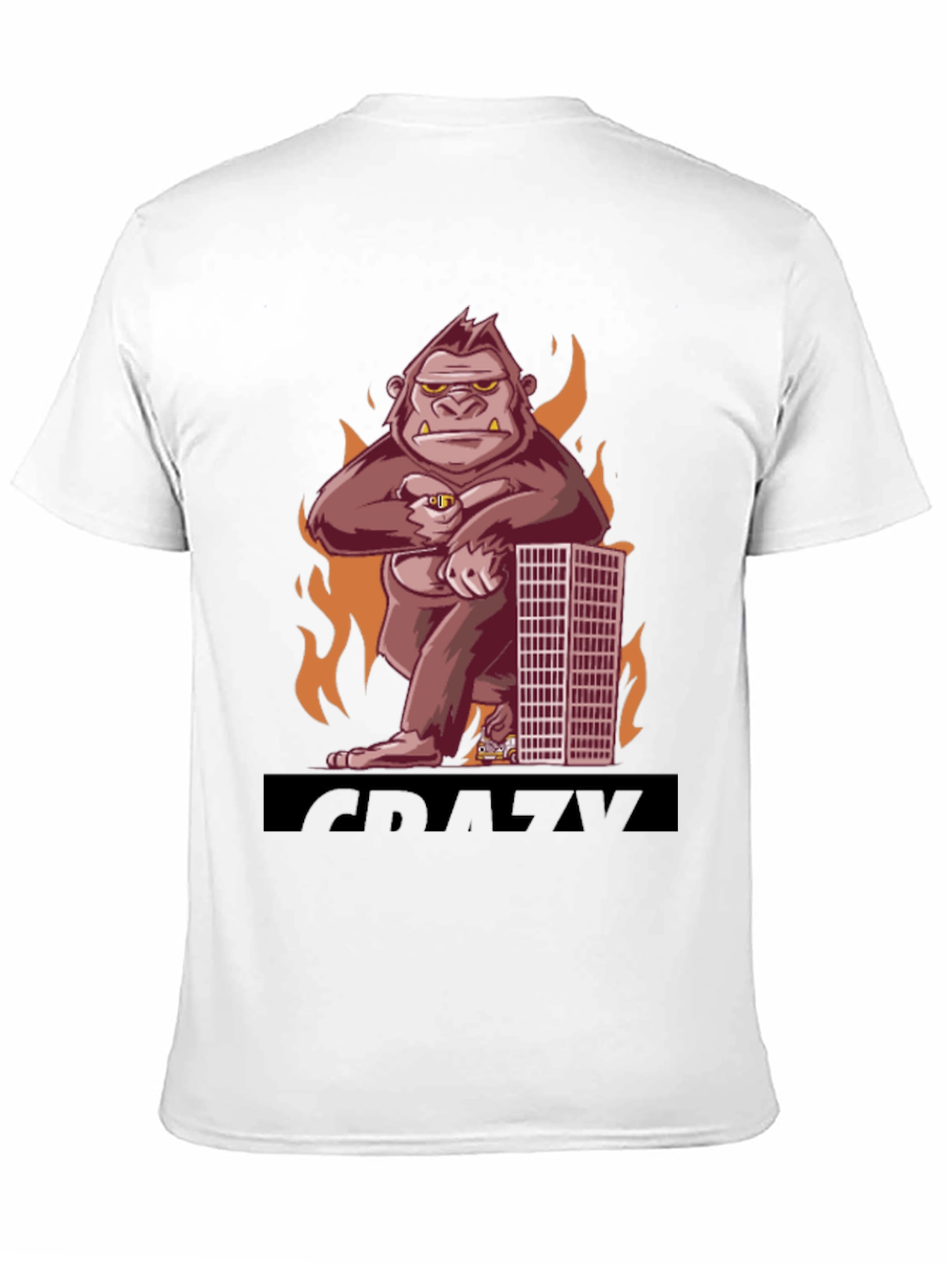 Crazy Kong T-Shirt - Mens Black Graphic Tee