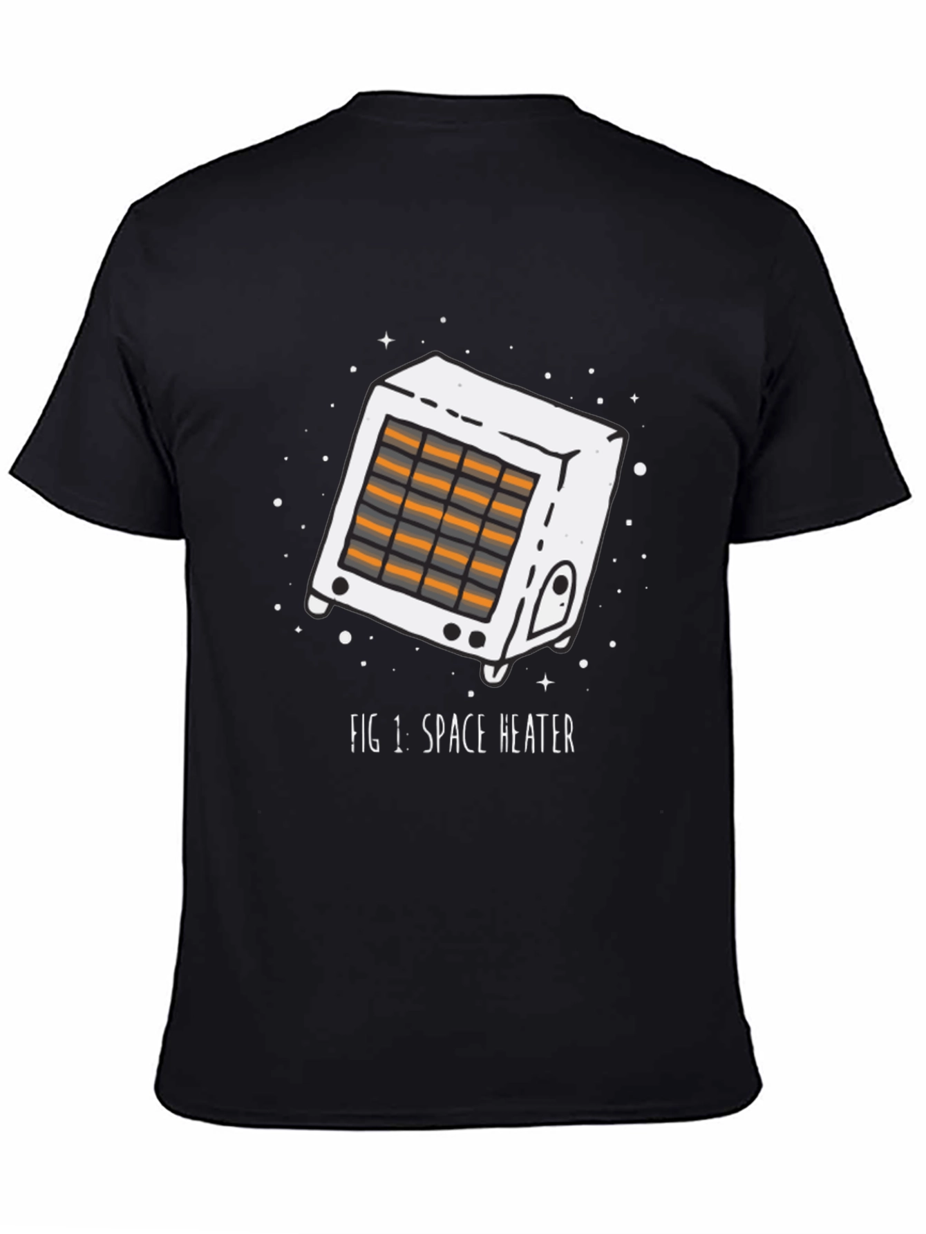 Space Heater Graphic T-Shirt - Quirky Design
