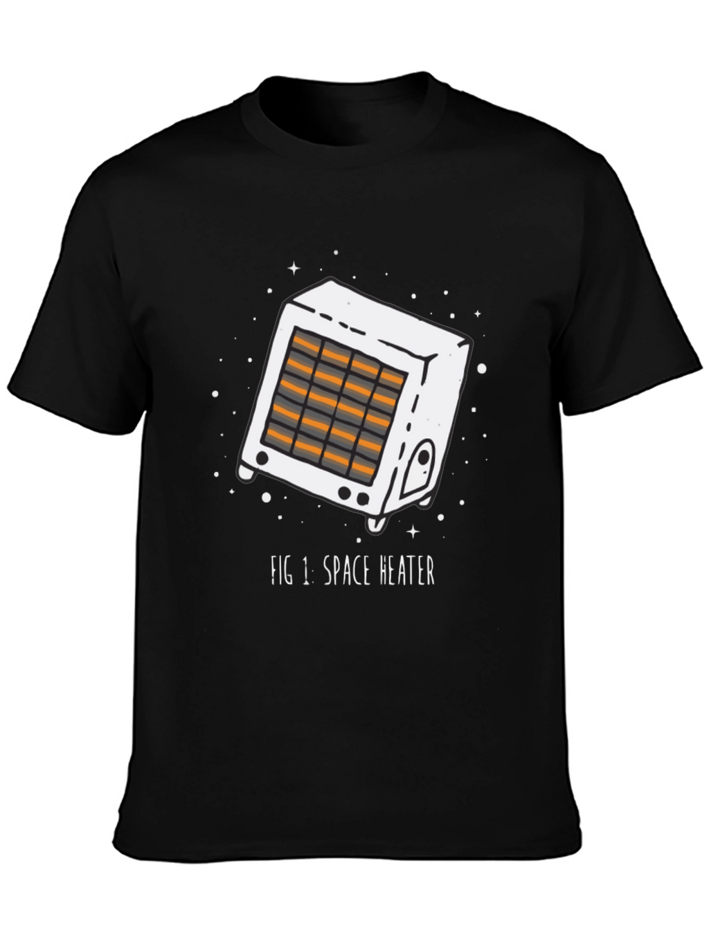 Space Heater Graphic T-Shirt - Quirky Design