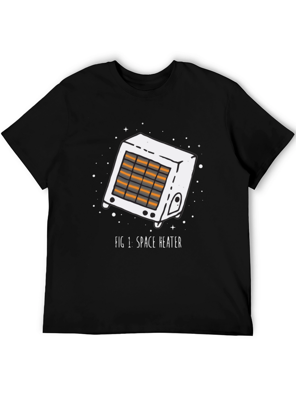 Space Heater Graphic T-Shirt - Quirky Design