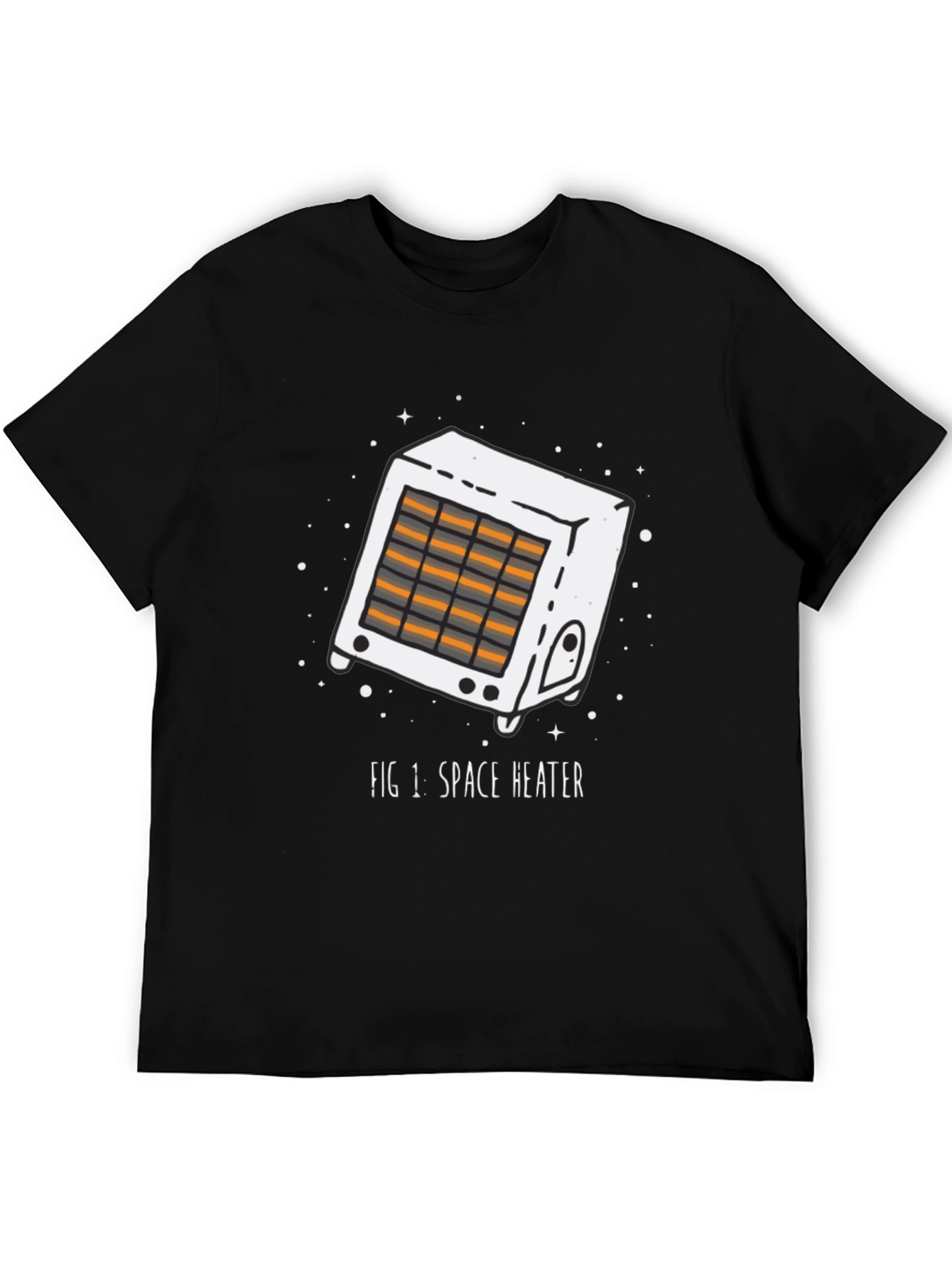 Space Heater Graphic T-Shirt - Quirky Design