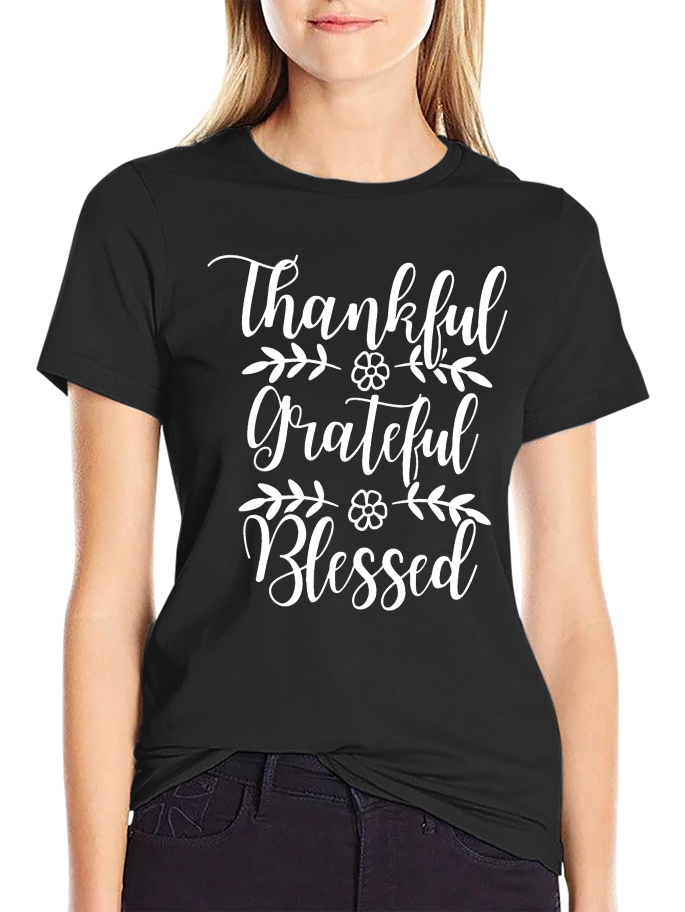 Thankful Grateful Blessed T-Shirt