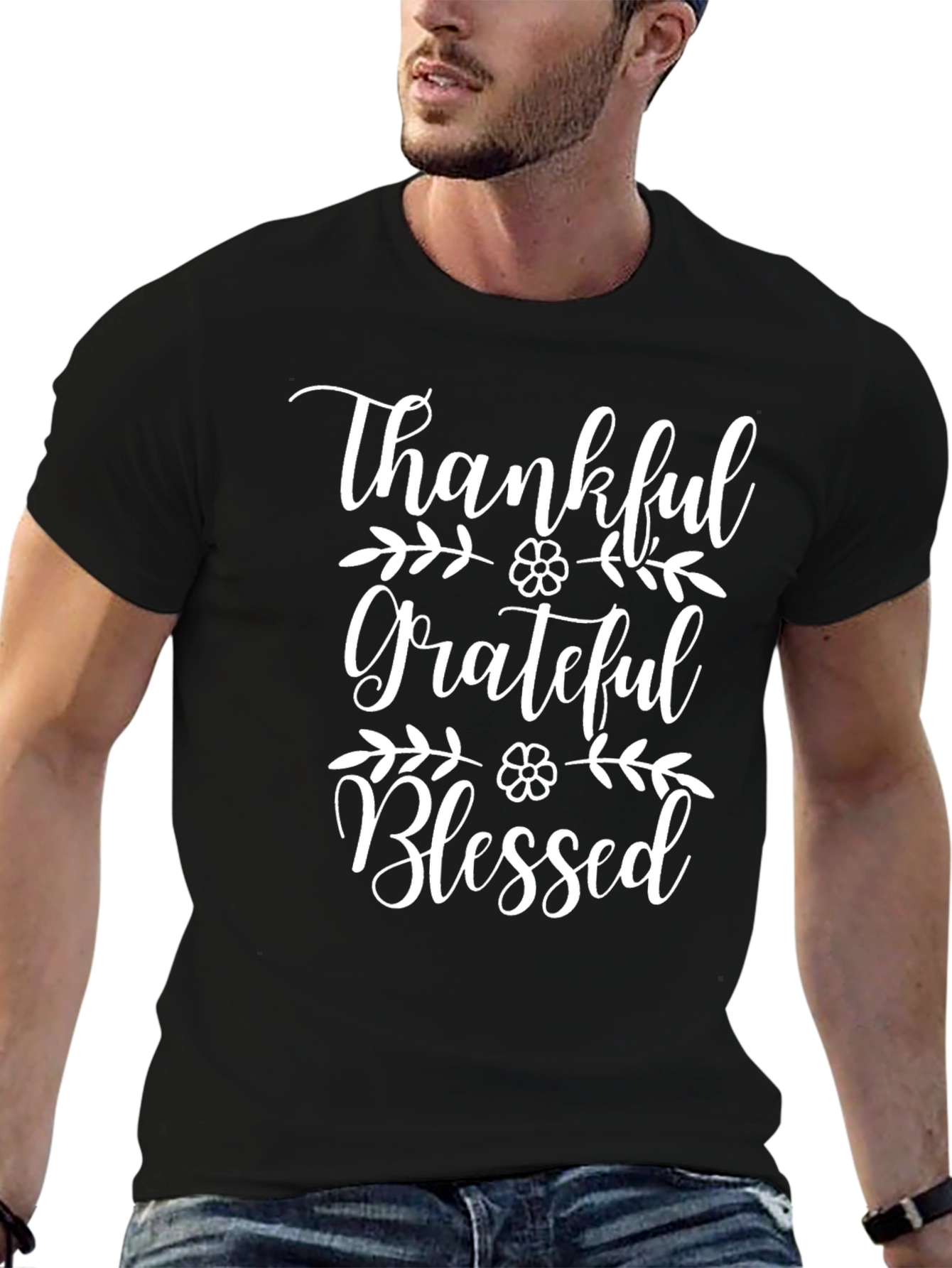 Thankful Grateful Blessed T-Shirt