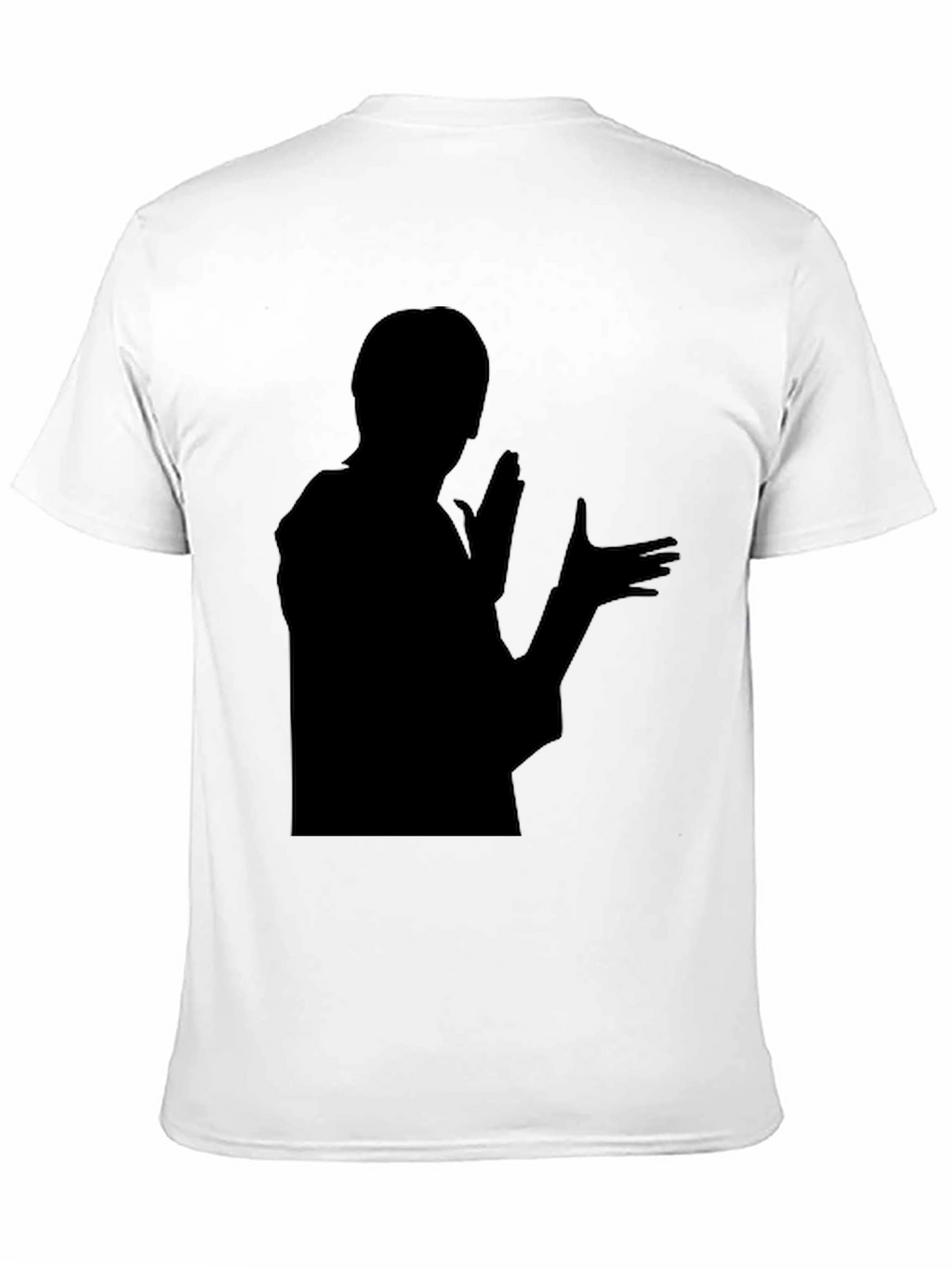 Silhouette Graphic T-Shirt - Bold Black Design
