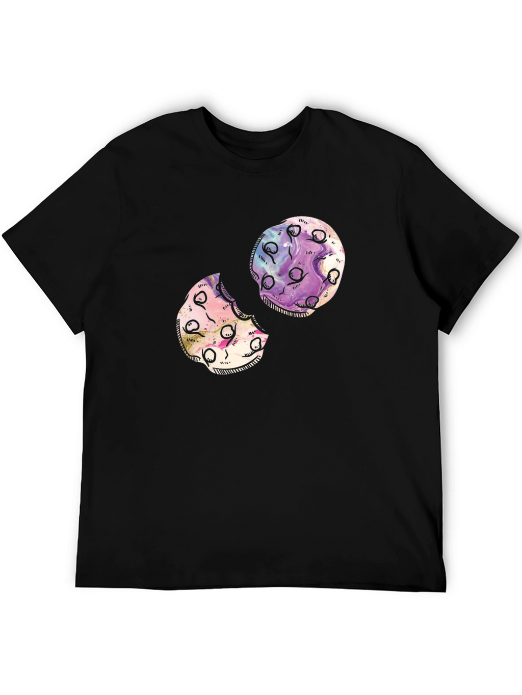 Cookie Bite T-Shirt -  Unique Graphic Tee