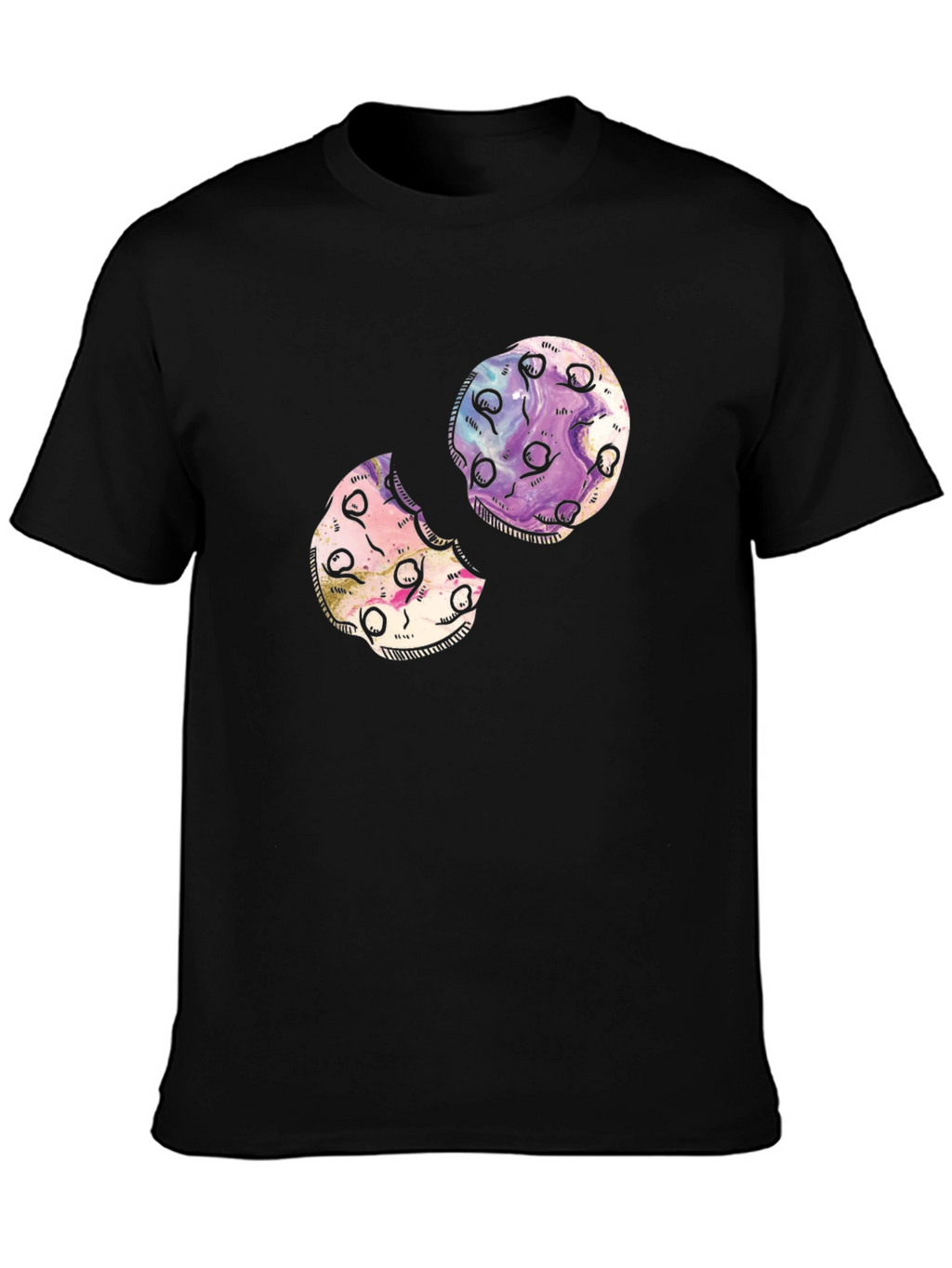 Cookie Bite T-Shirt -  Unique Graphic Tee